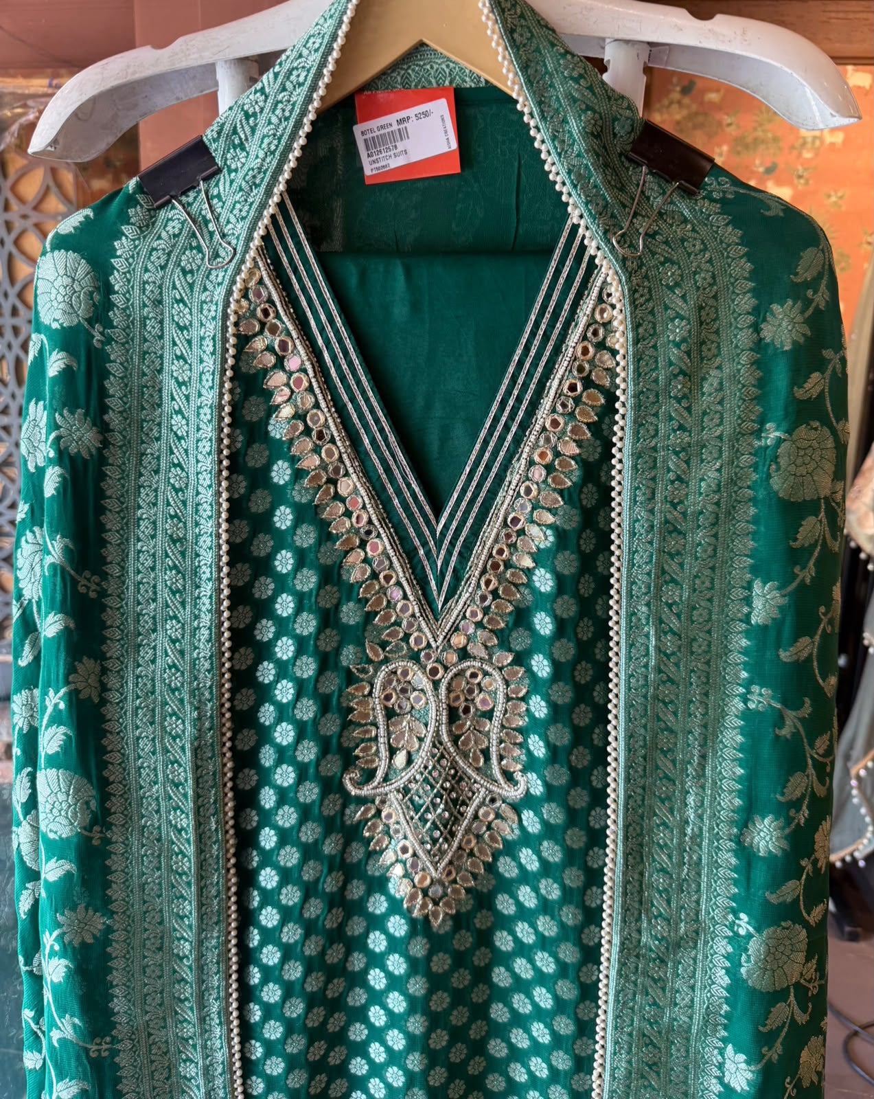 Banarsi Georgette Unstitched suit