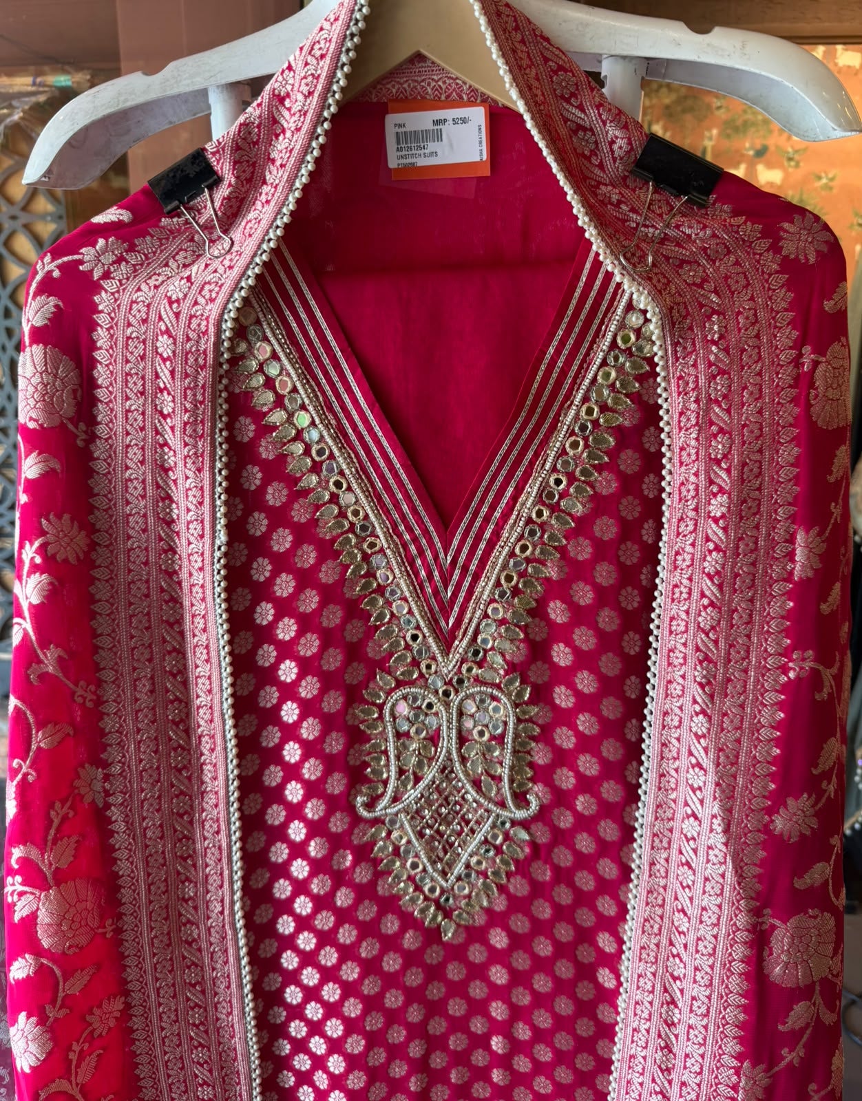 Banarsi Georgette Unstitched suit