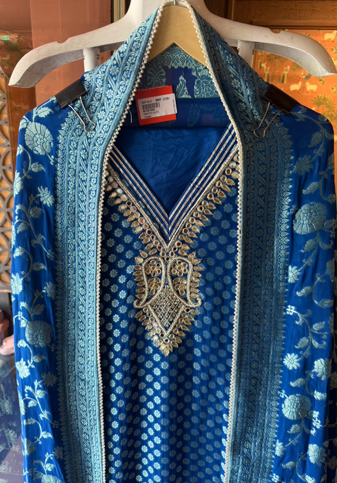 Banarsi Georgette Unstitched suit