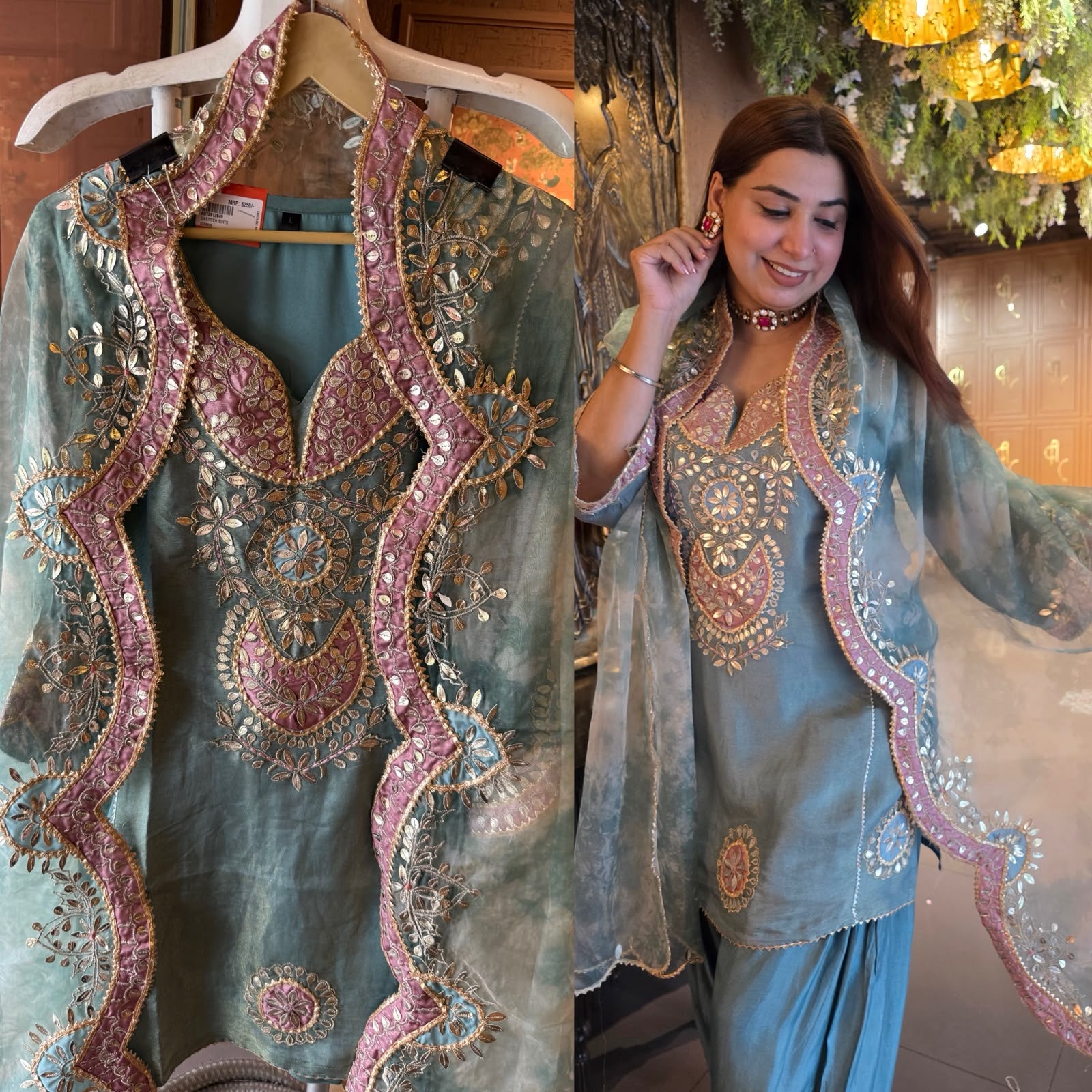 Premium designer Farshi salwar Set