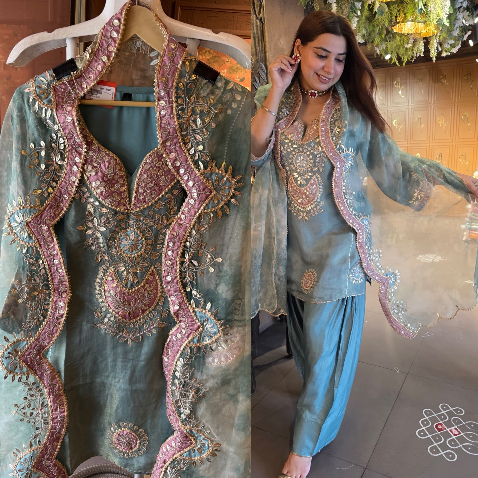 Premium designer Farshi salwar Set