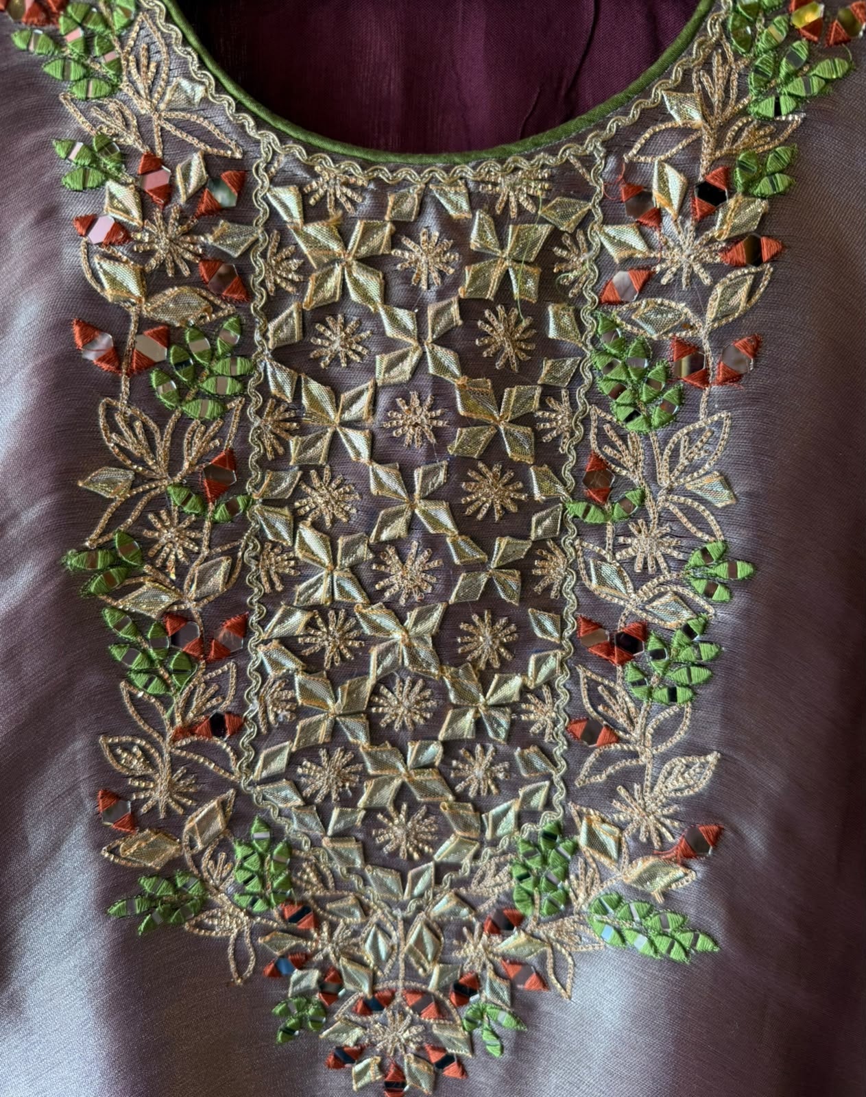 DESIGNER KAAFTAN SET WITH PURSE