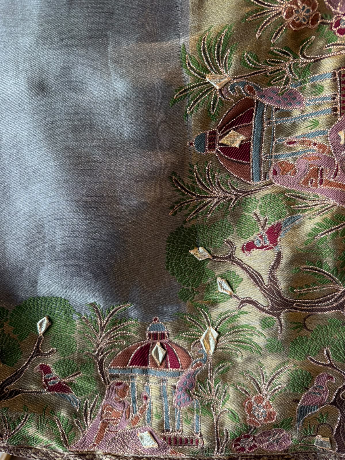 DESIGNER KAAFTAN SET WITH PURSE