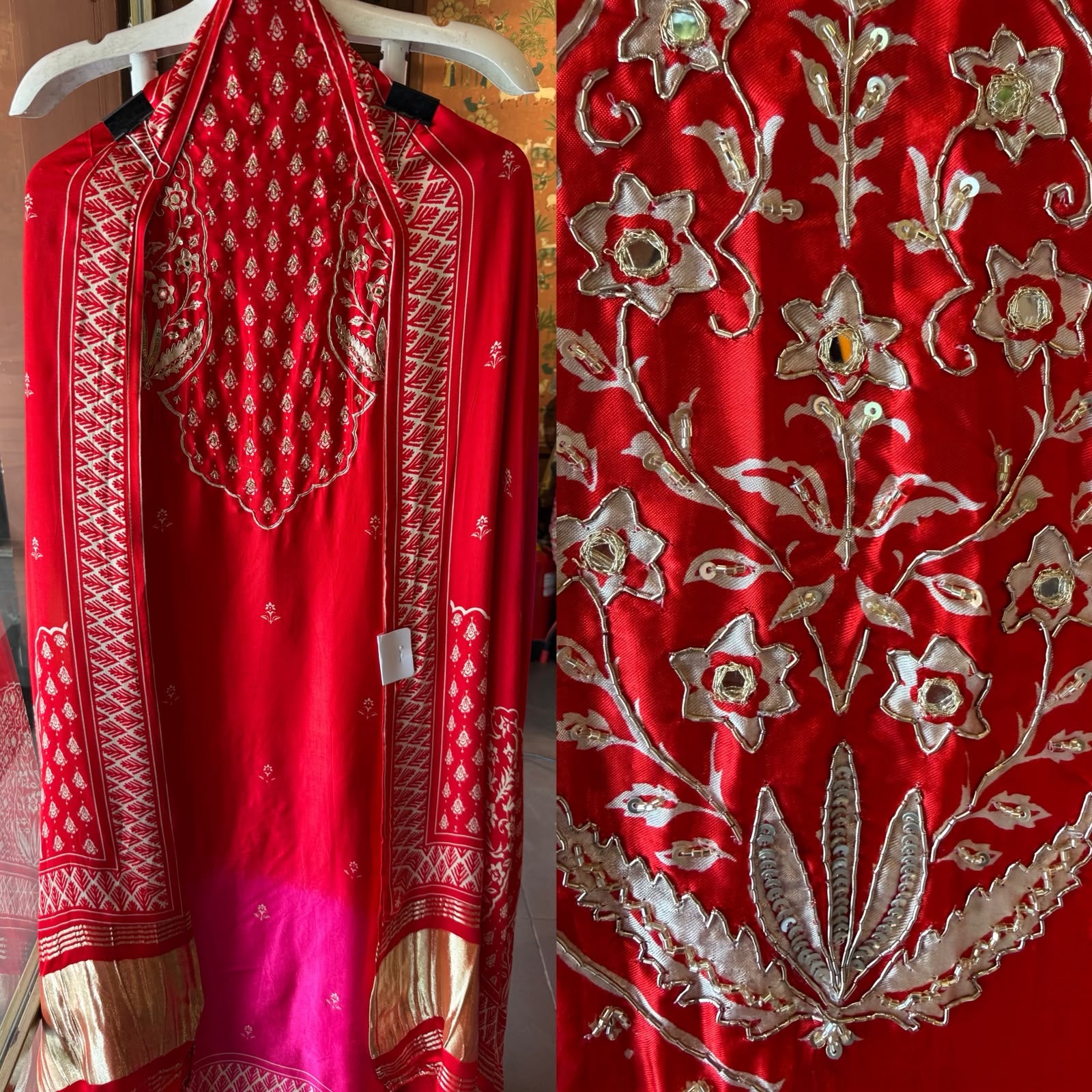 Premium GAJJI silk festive suit