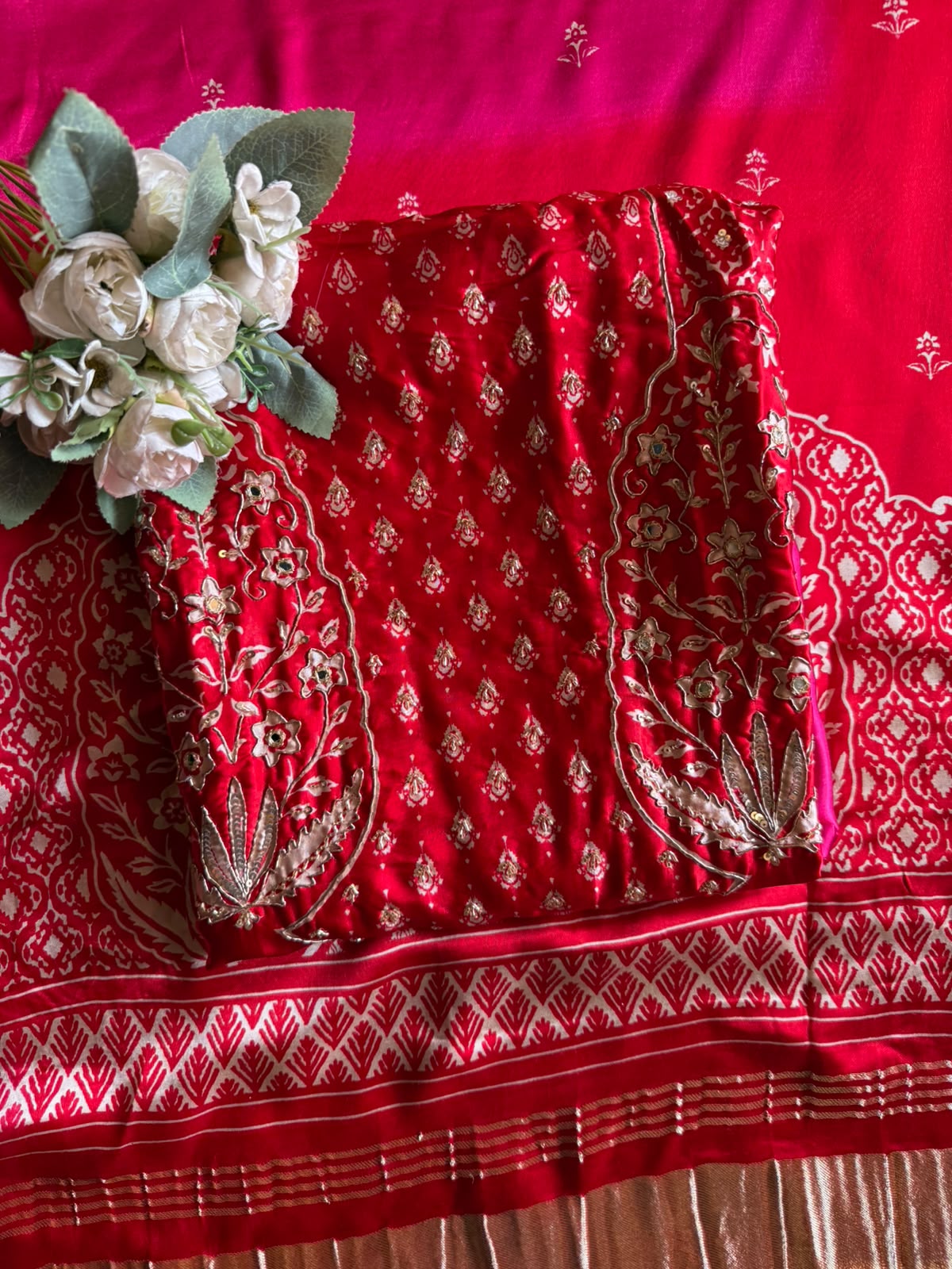 Premium GAJJI silk festive suit