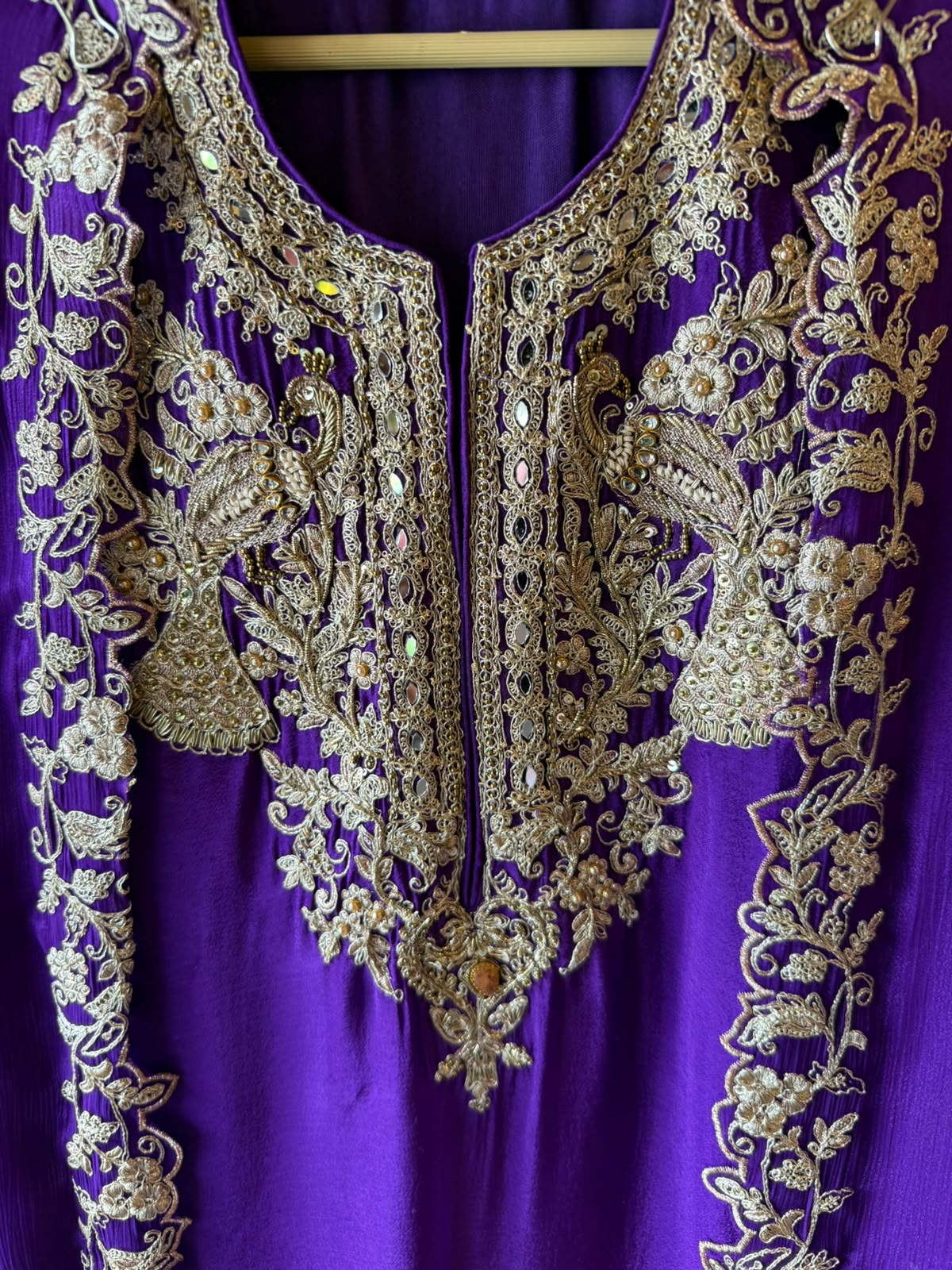 Royal Embroidered Suit sharara set