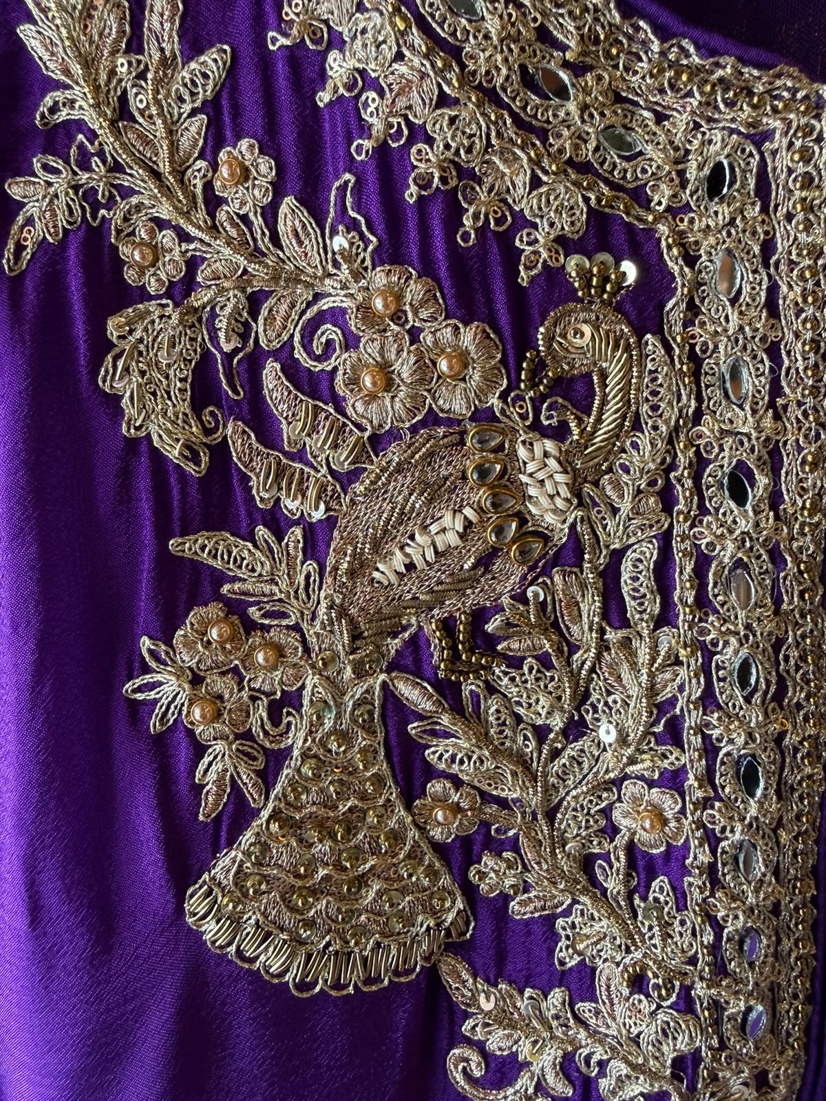 Royal Embroidered Suit sharara set