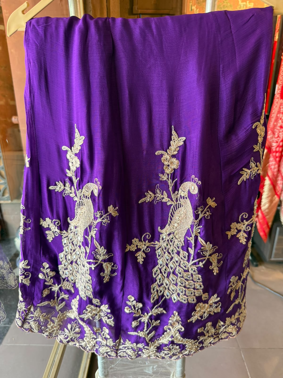 Royal Embroidered Suit sharara set