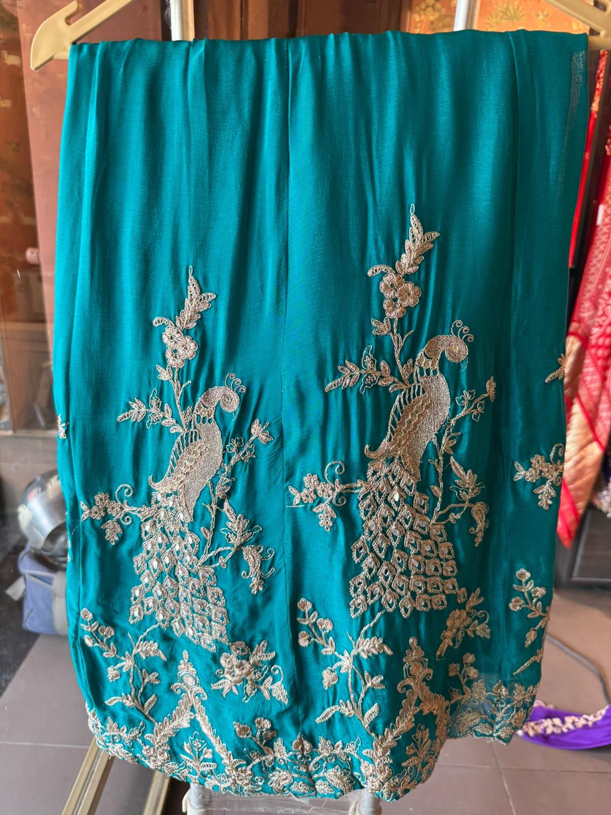 Royal Embroidered Suit sharara set