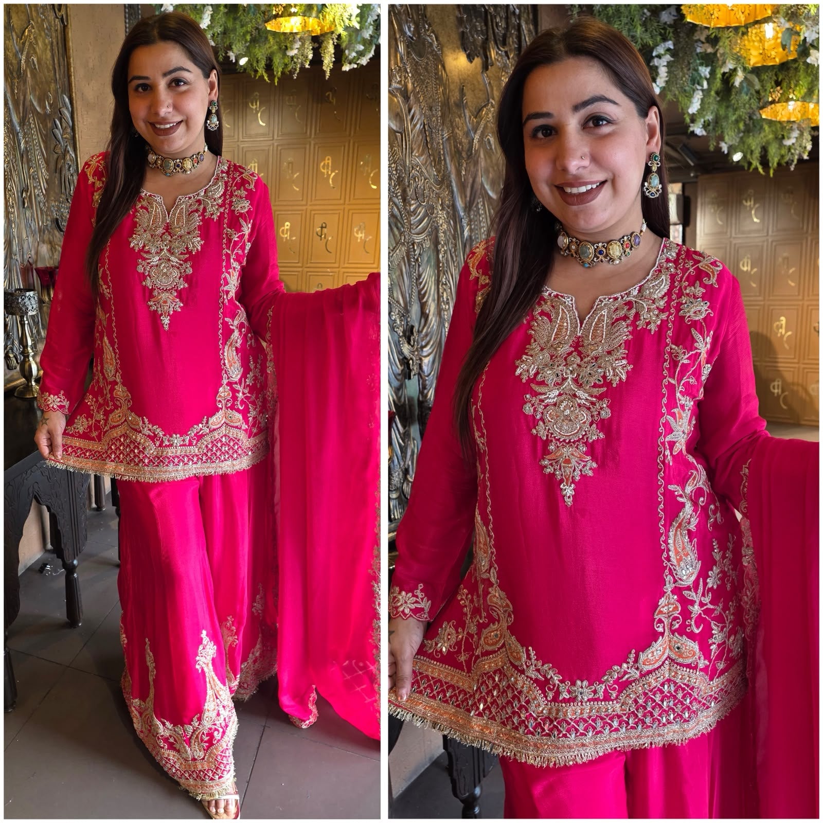 Heavy Festive sharara Suit set