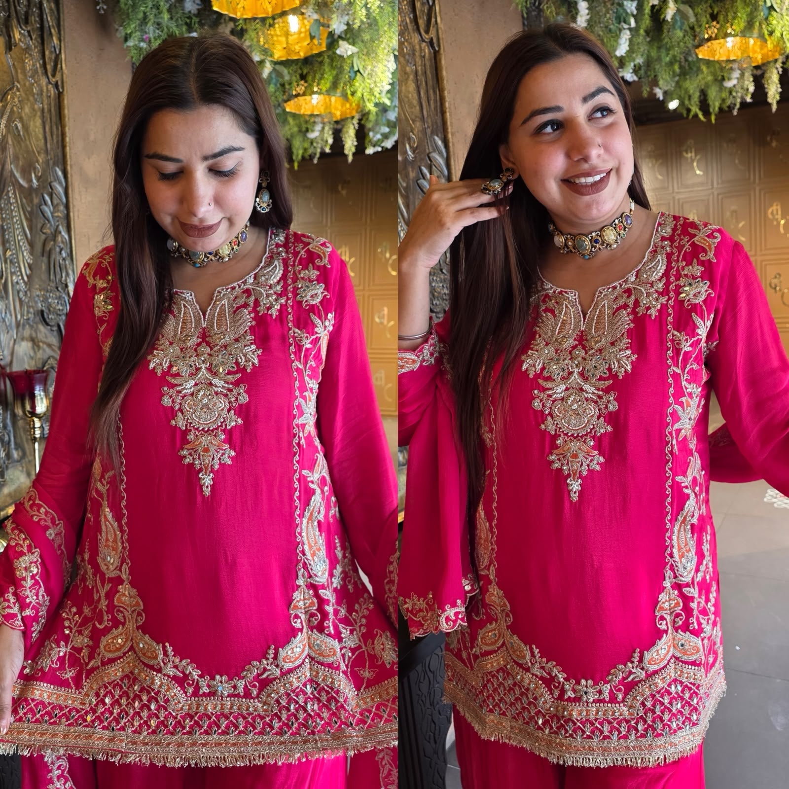 Heavy Festive sharara Suit set
