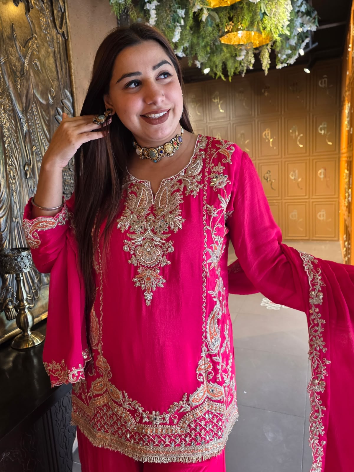 Heavy Festive sharara Suit set