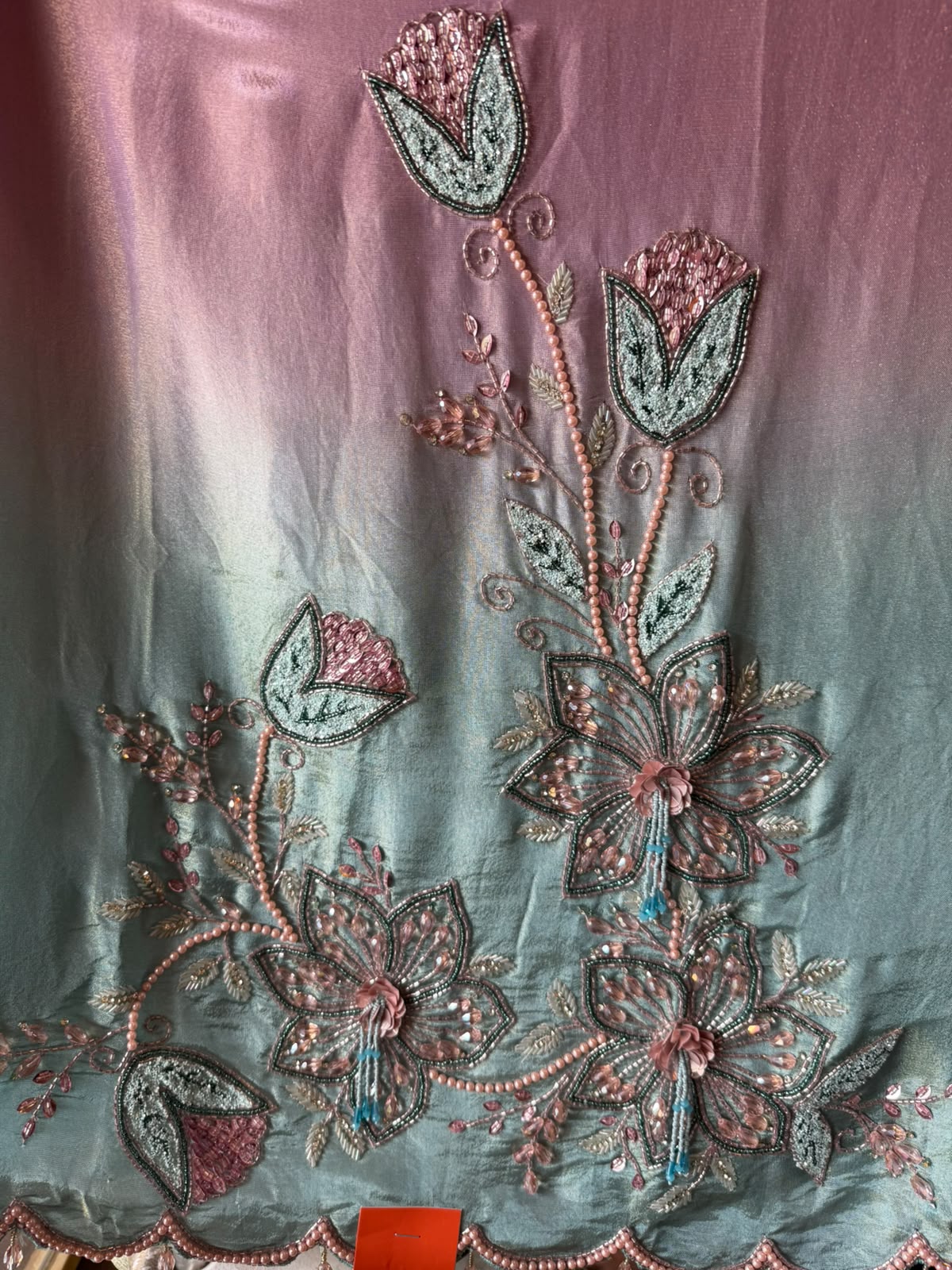 Ombre Floral Suit Set