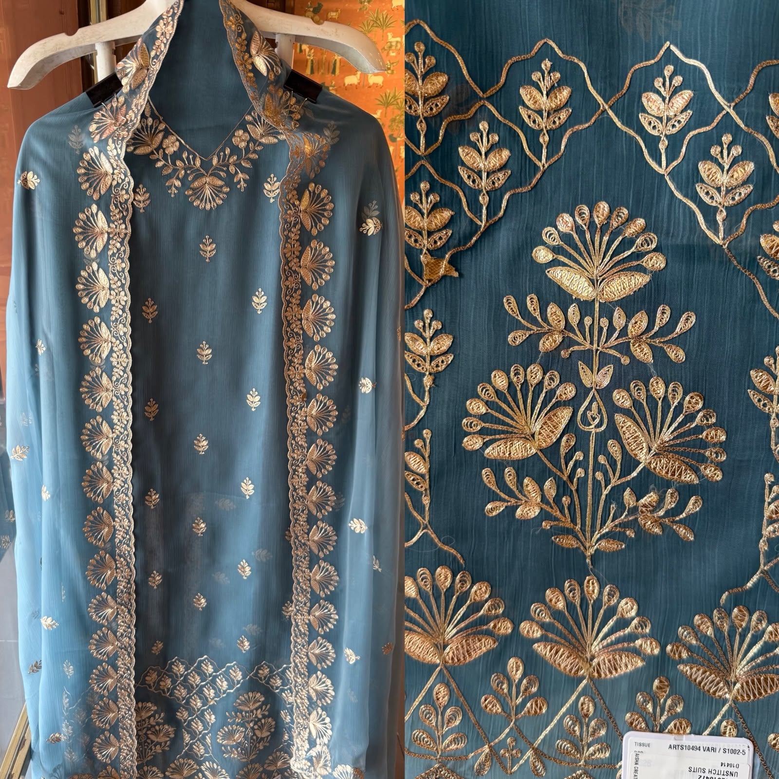 Embroidered Luxury Suit Set