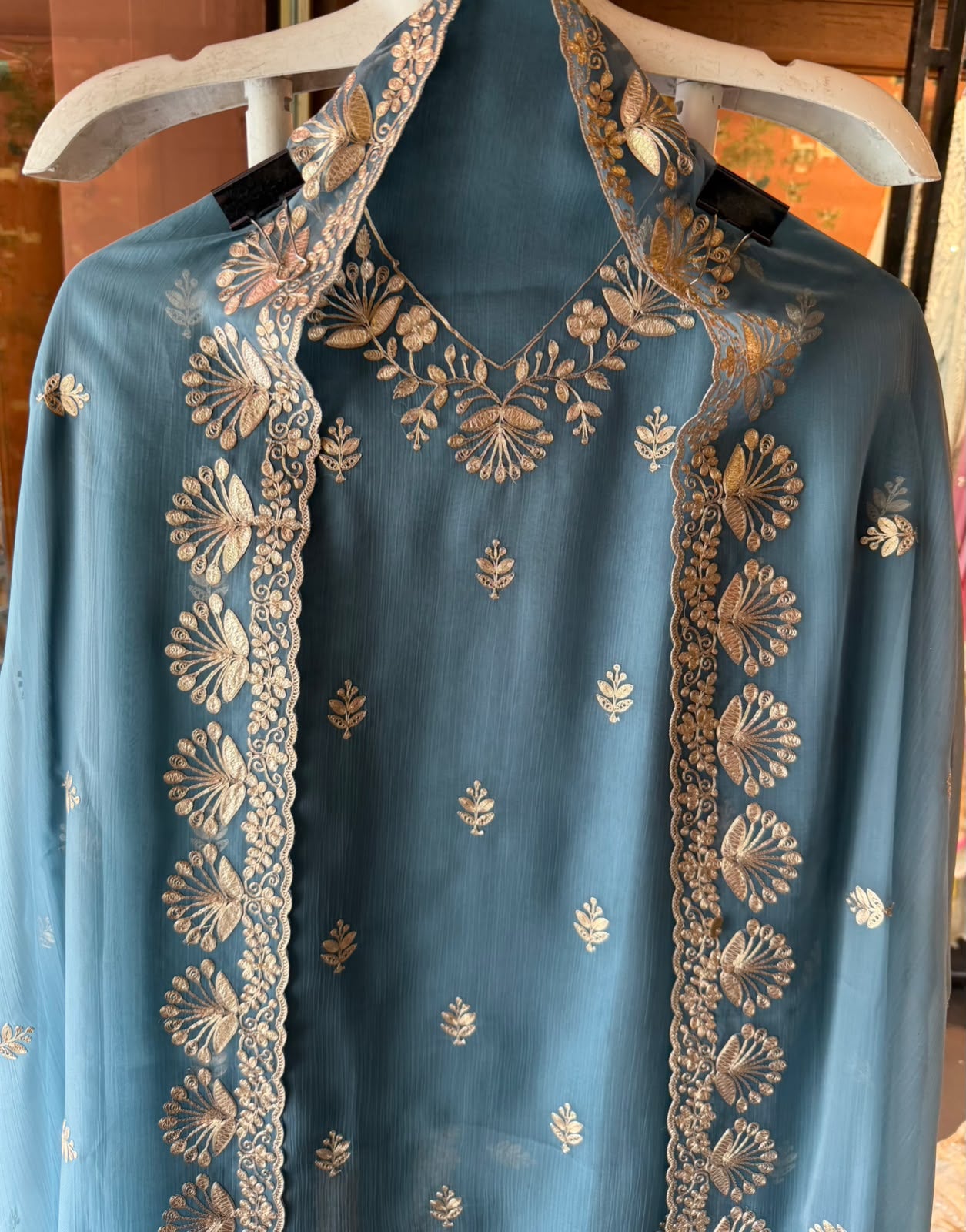 Embroidered Luxury Suit Set