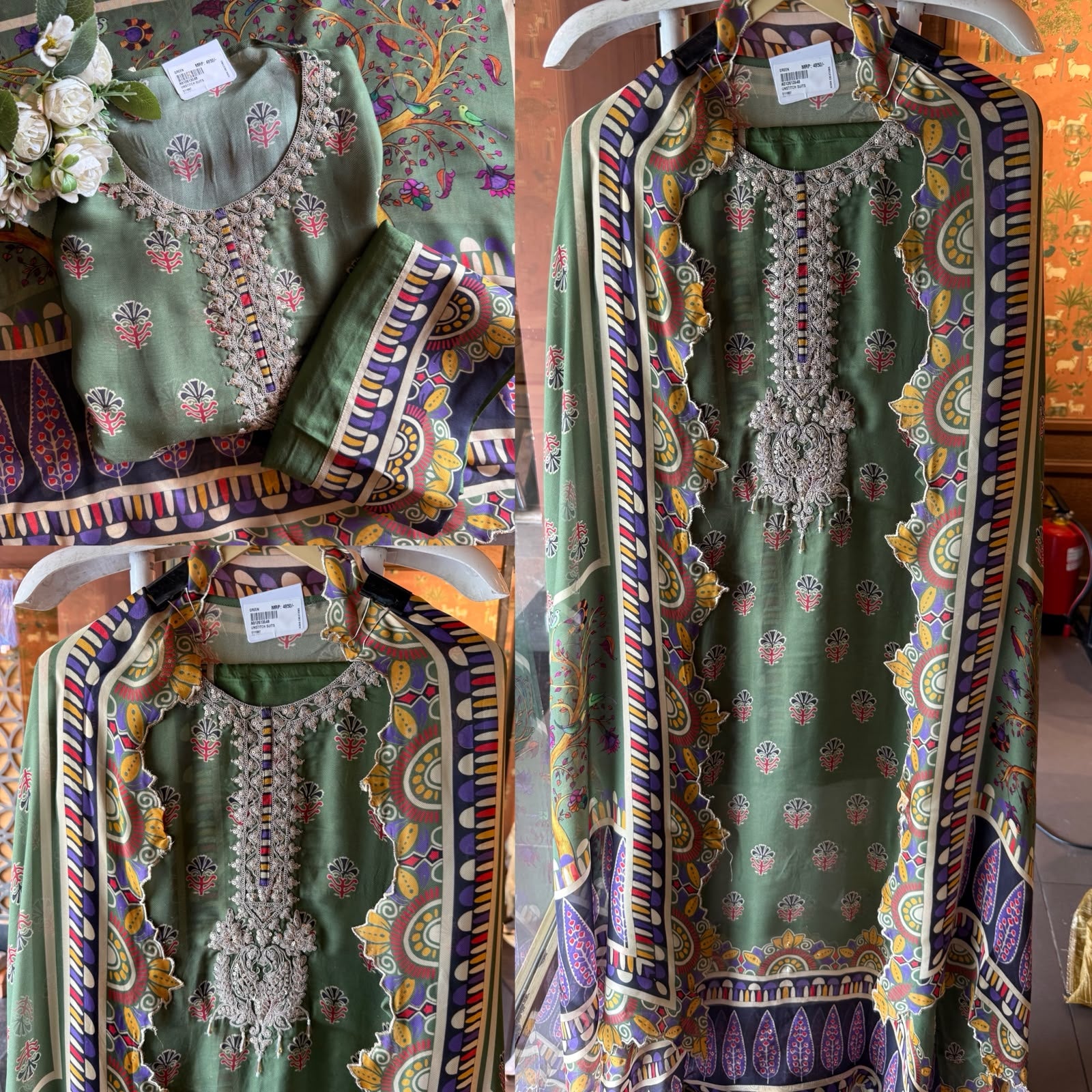 Premium Organz Twill Suit Set
