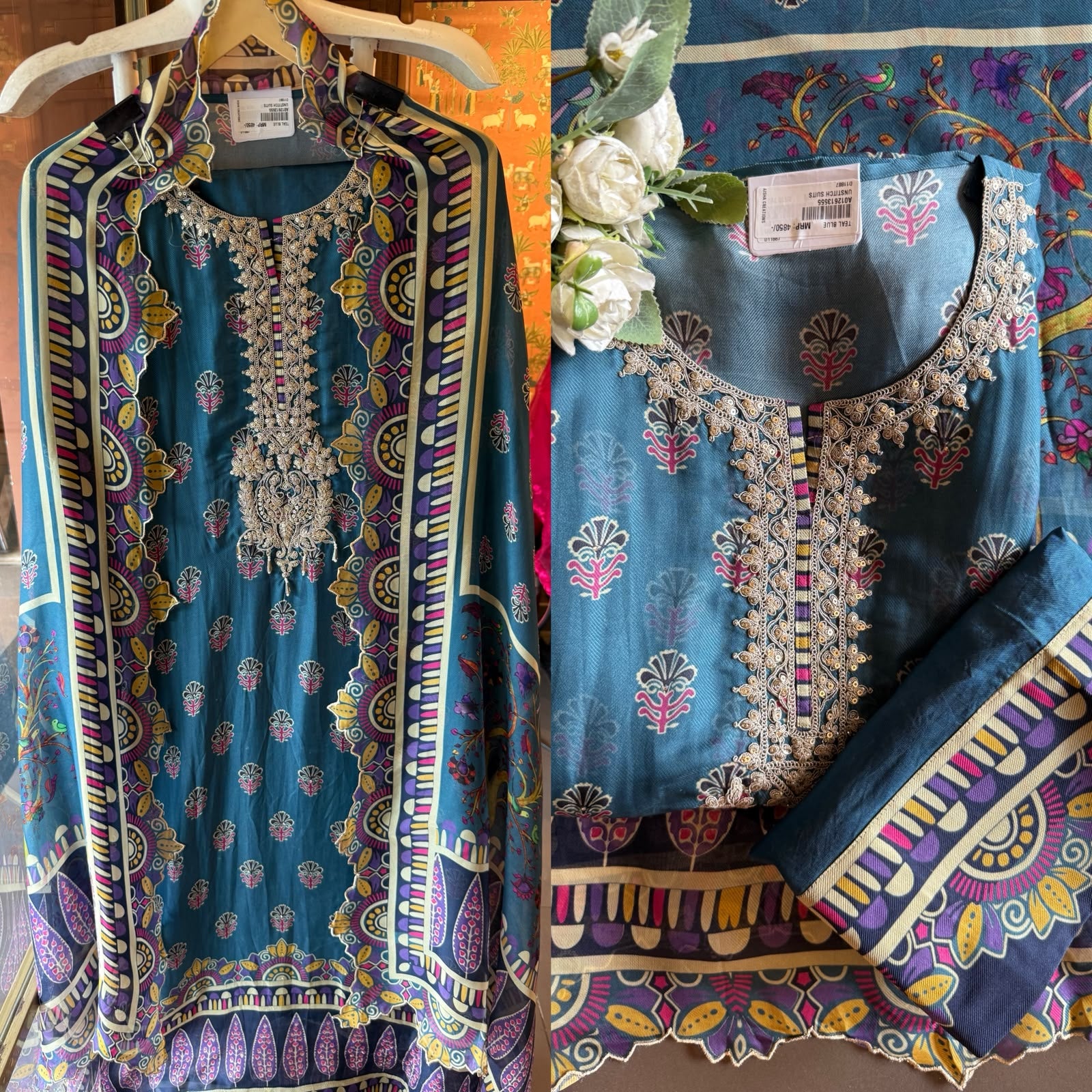 Premium Organz Twill Suit Set
