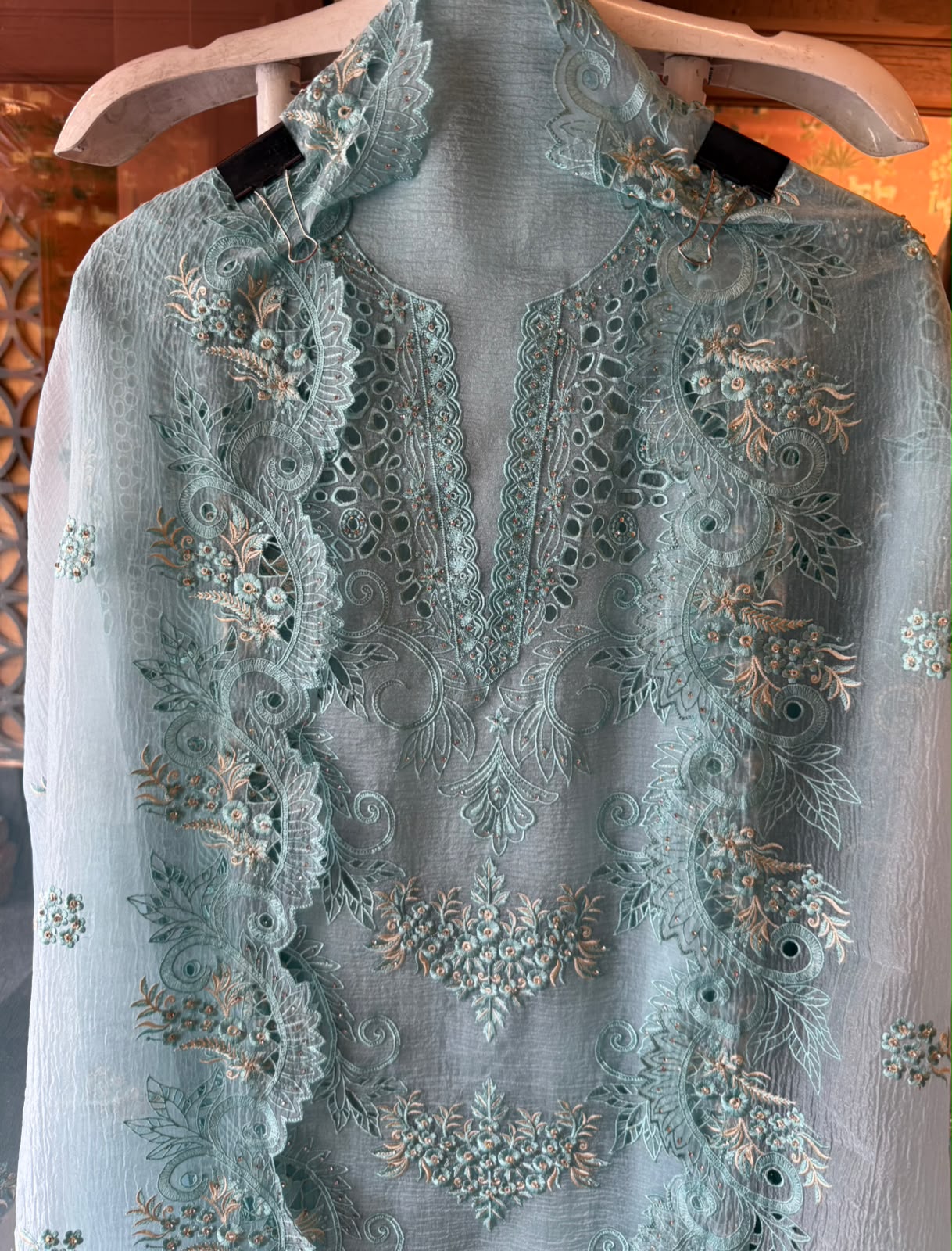 Designer Heavy Embroidered Pakistani Suit