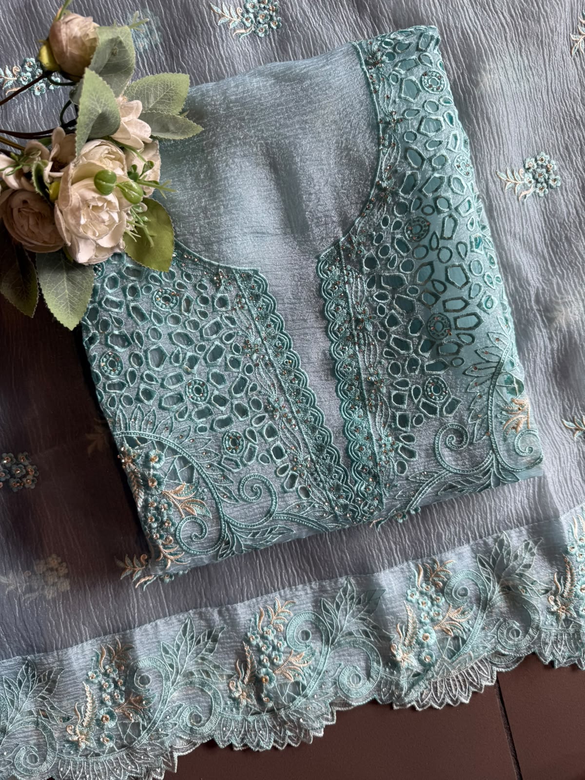 Designer Heavy Embroidered Pakistani Suit