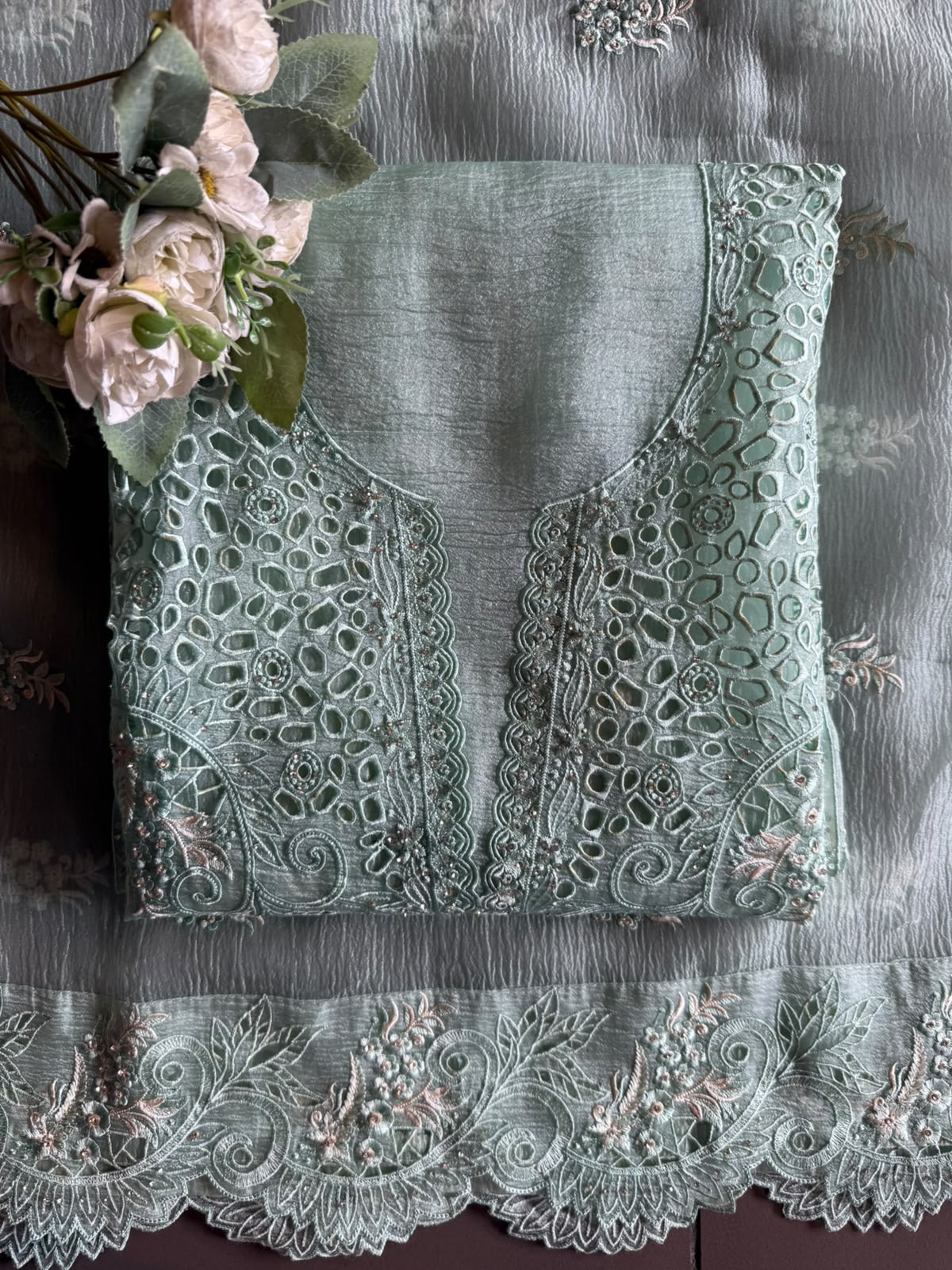 Designer Heavy Embroidered Pakistani Suit