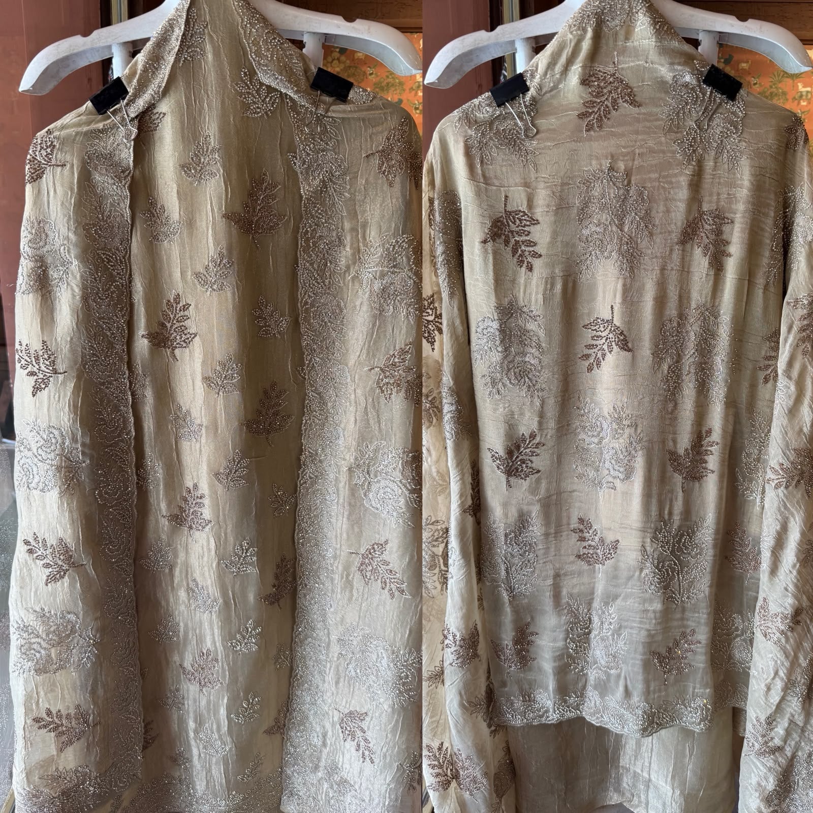 Beads, stones & Zari Embroidered Suit Set