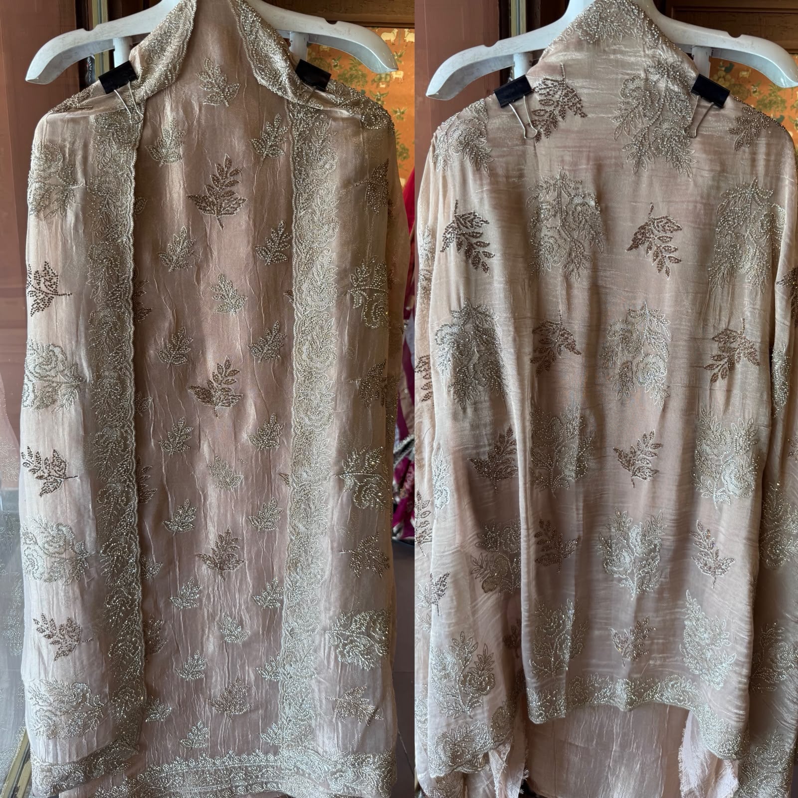 Beads, stones & Zari Embroidered Suit Set