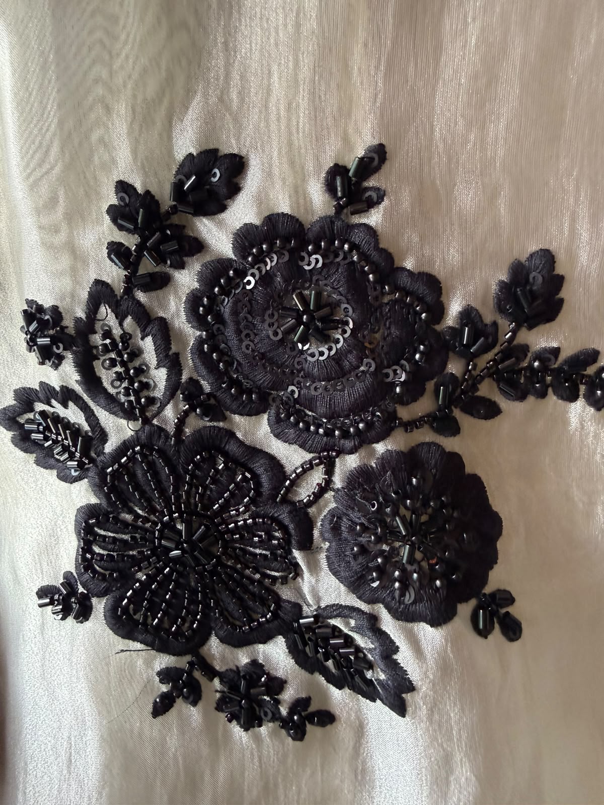 Bead embellished Embroidered Suit Set