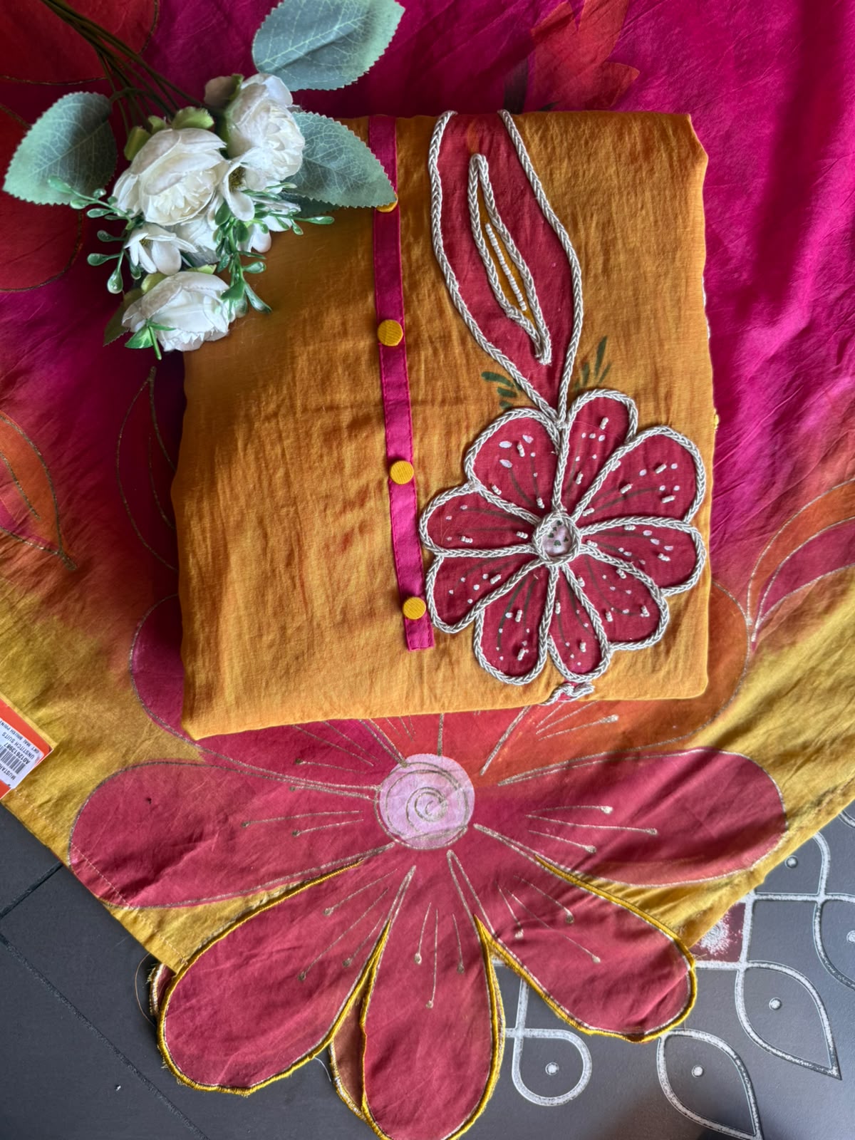 Premium Mul chanderi Cotton suit
