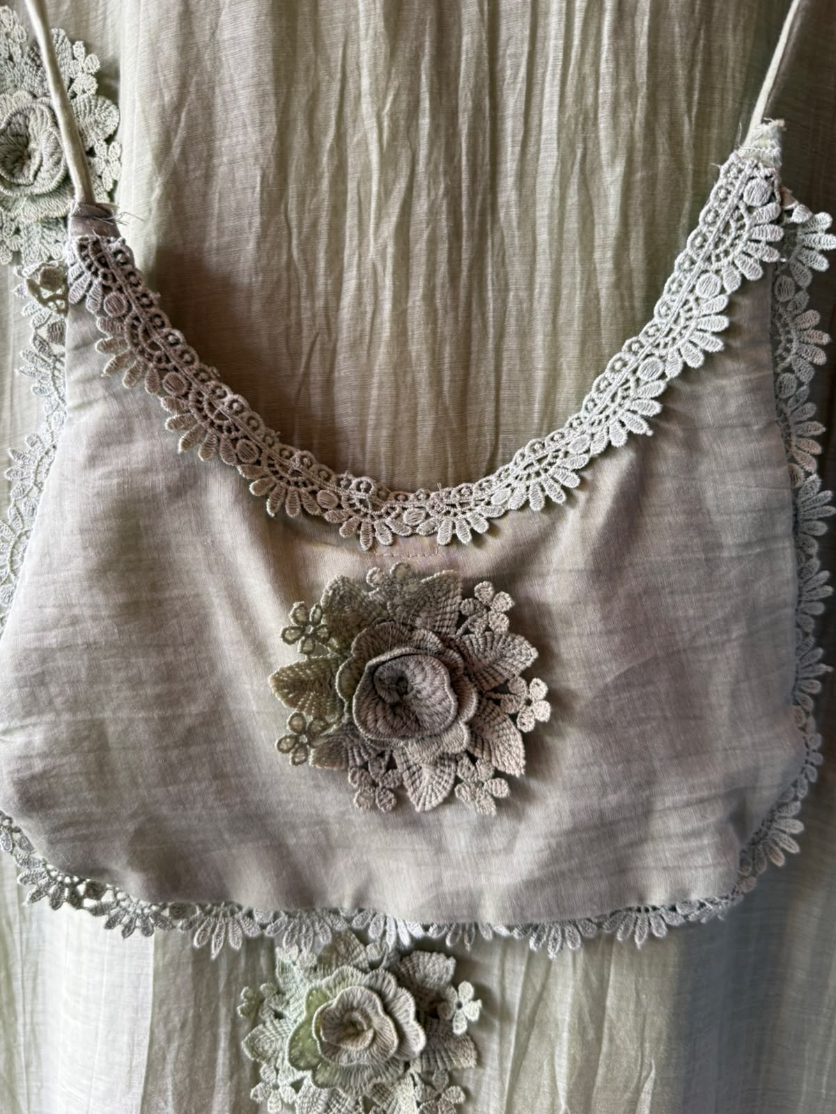 Floral Schiffli work Kurta set