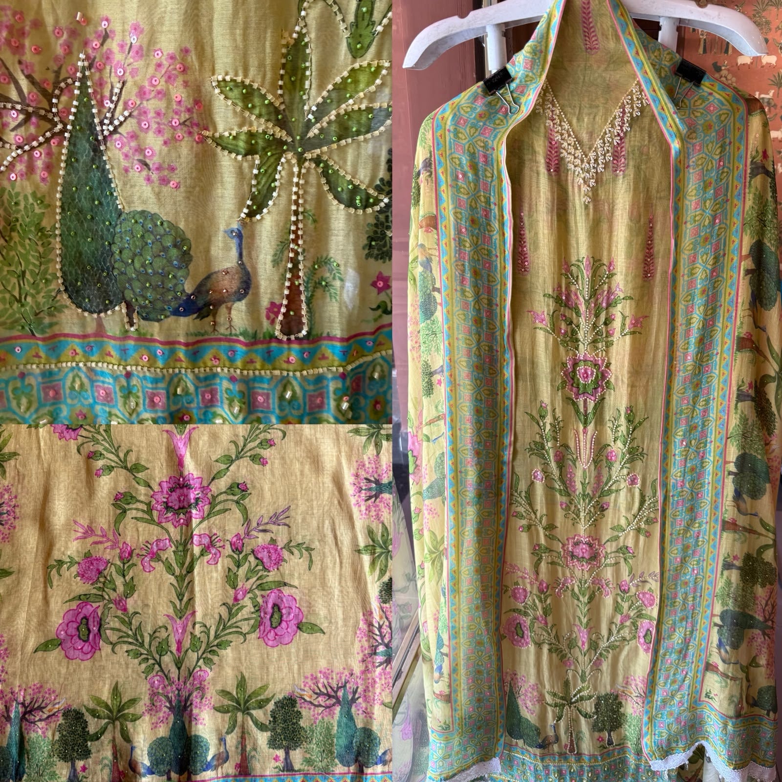 Botanical Printed Suit Set