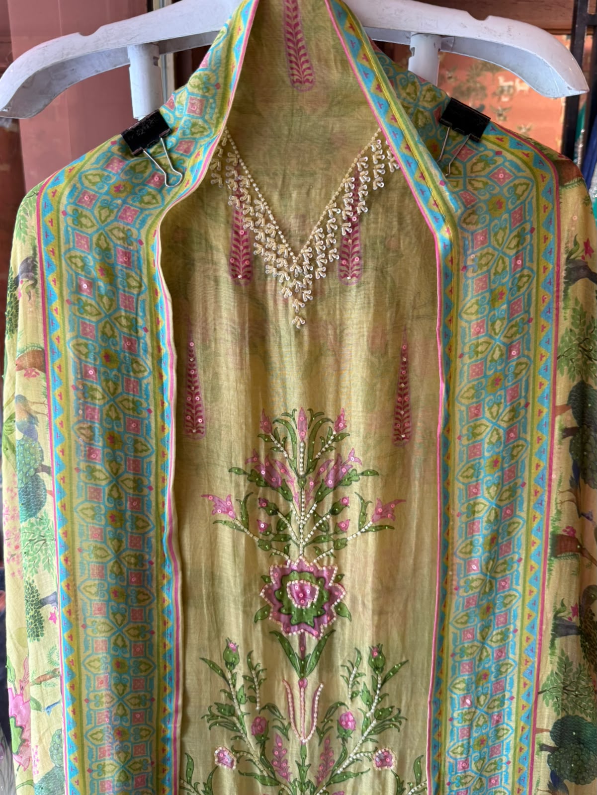 Botanical Printed Suit Set