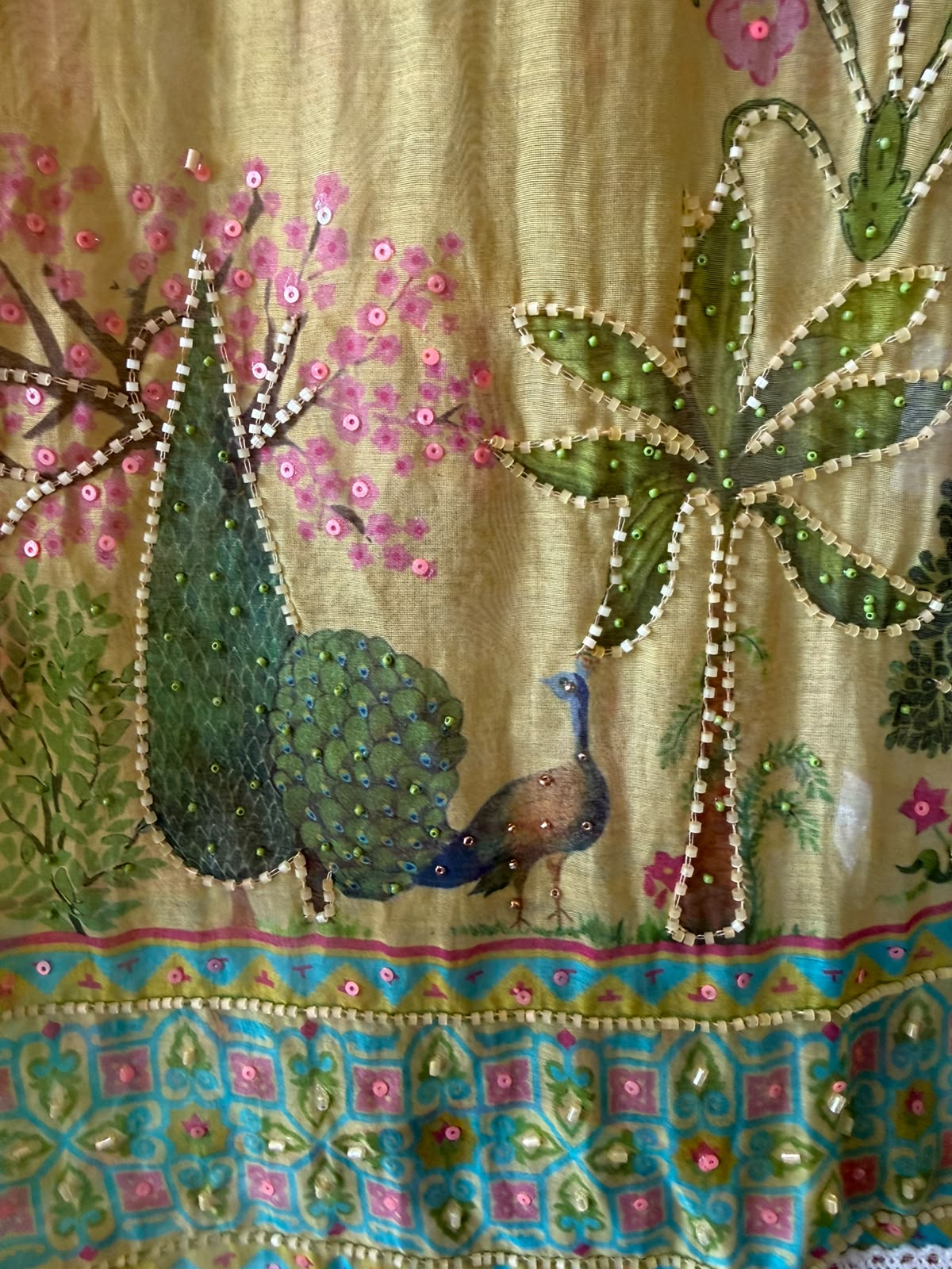 Botanical Printed Suit Set