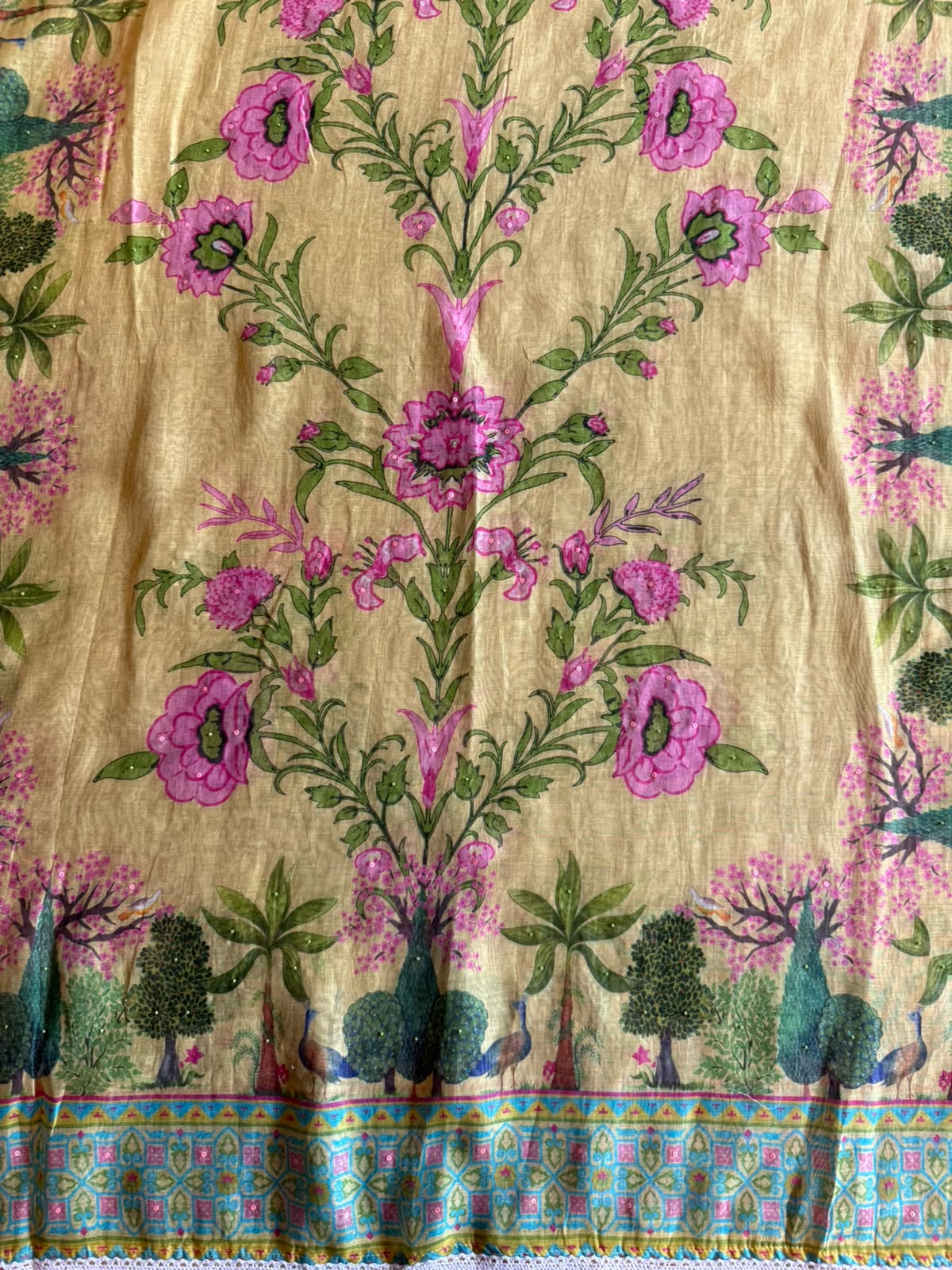 Botanical Printed Suit Set