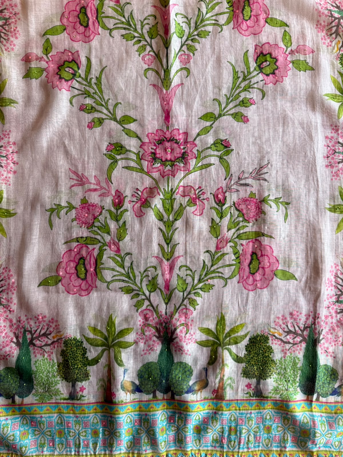Botanical Printed Suit Set
