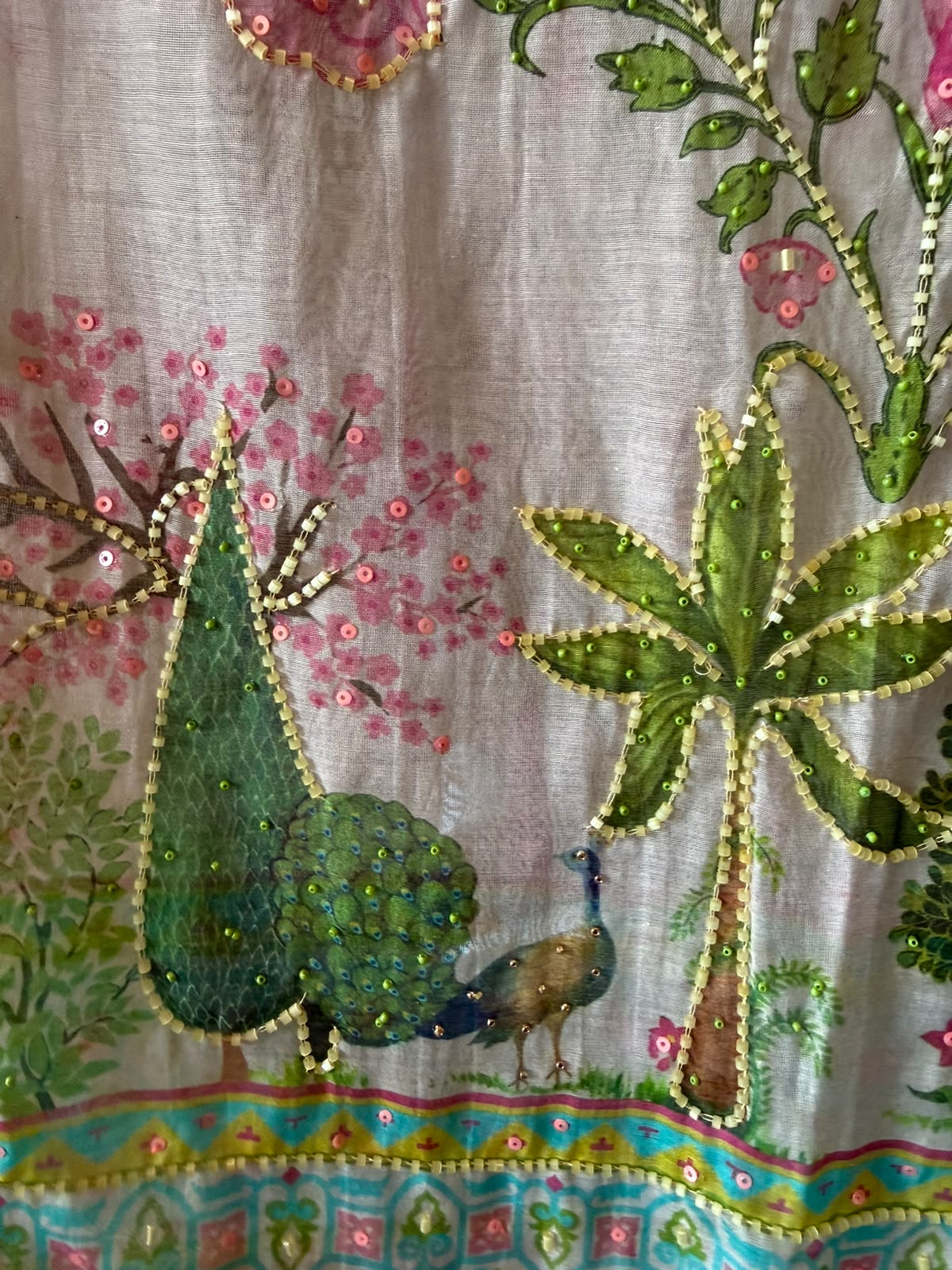 Botanical Printed Suit Set