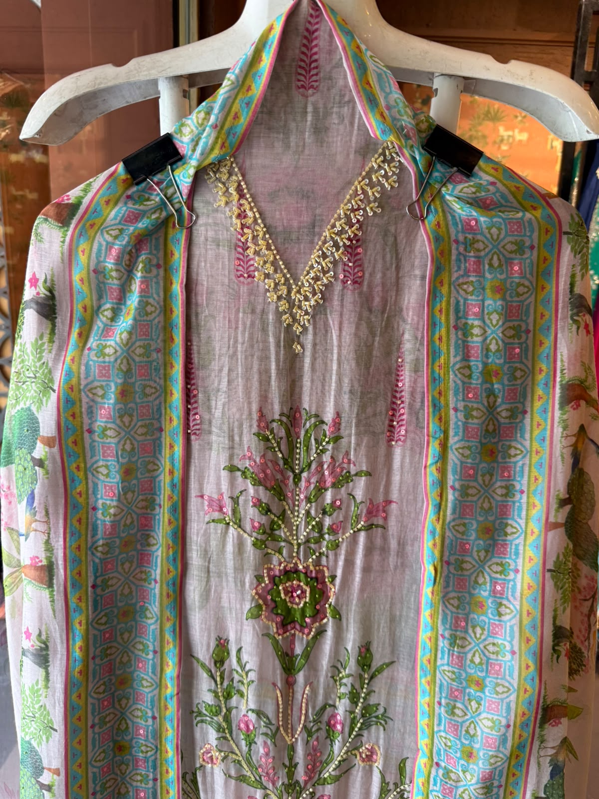 Botanical Printed Suit Set