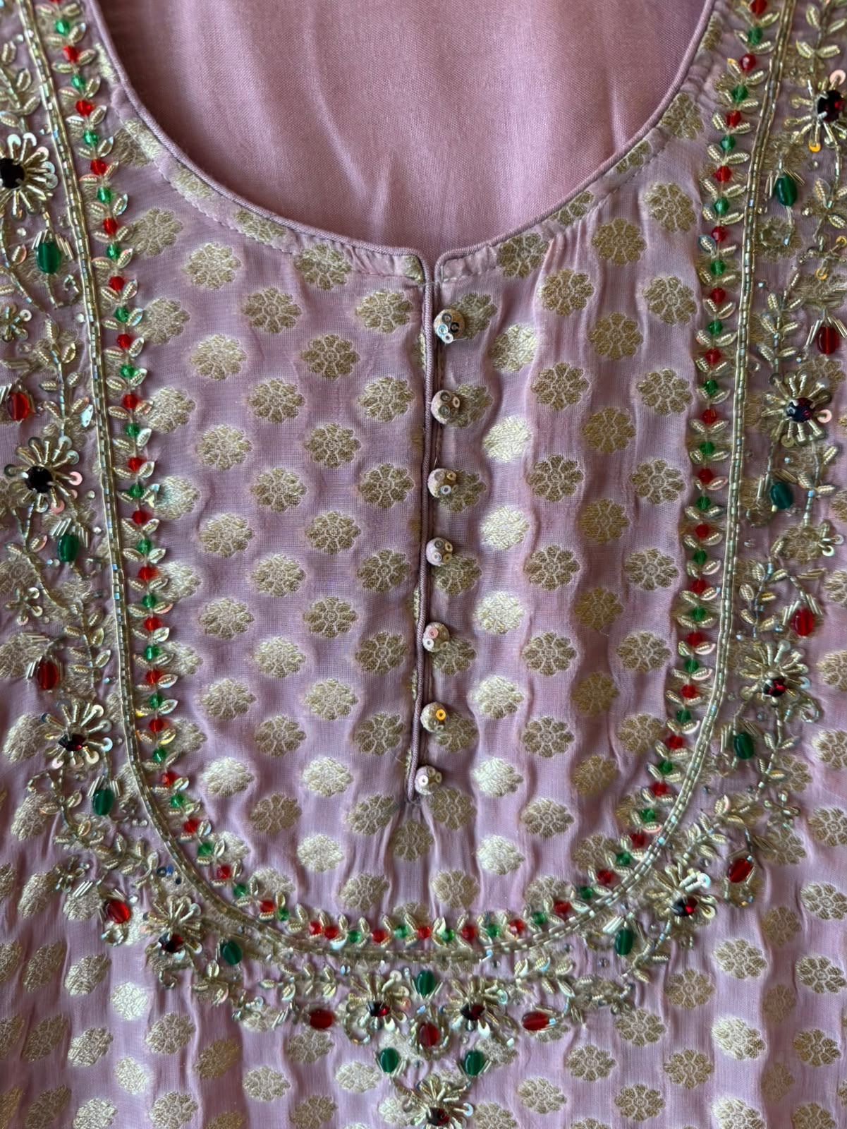Banarasi Georgette Jacquard Suit Set
