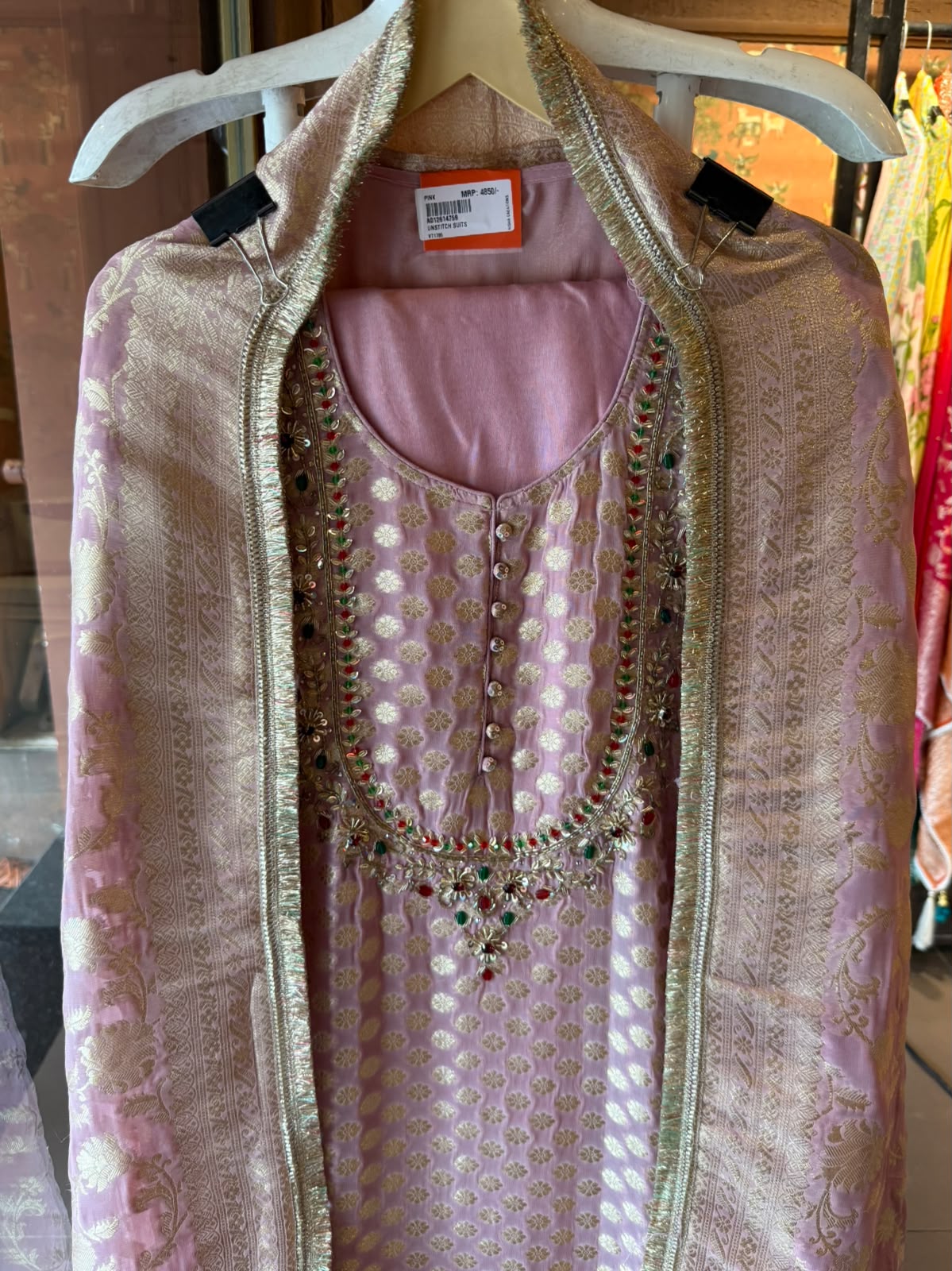 Banarasi Georgette Jacquard Suit Set