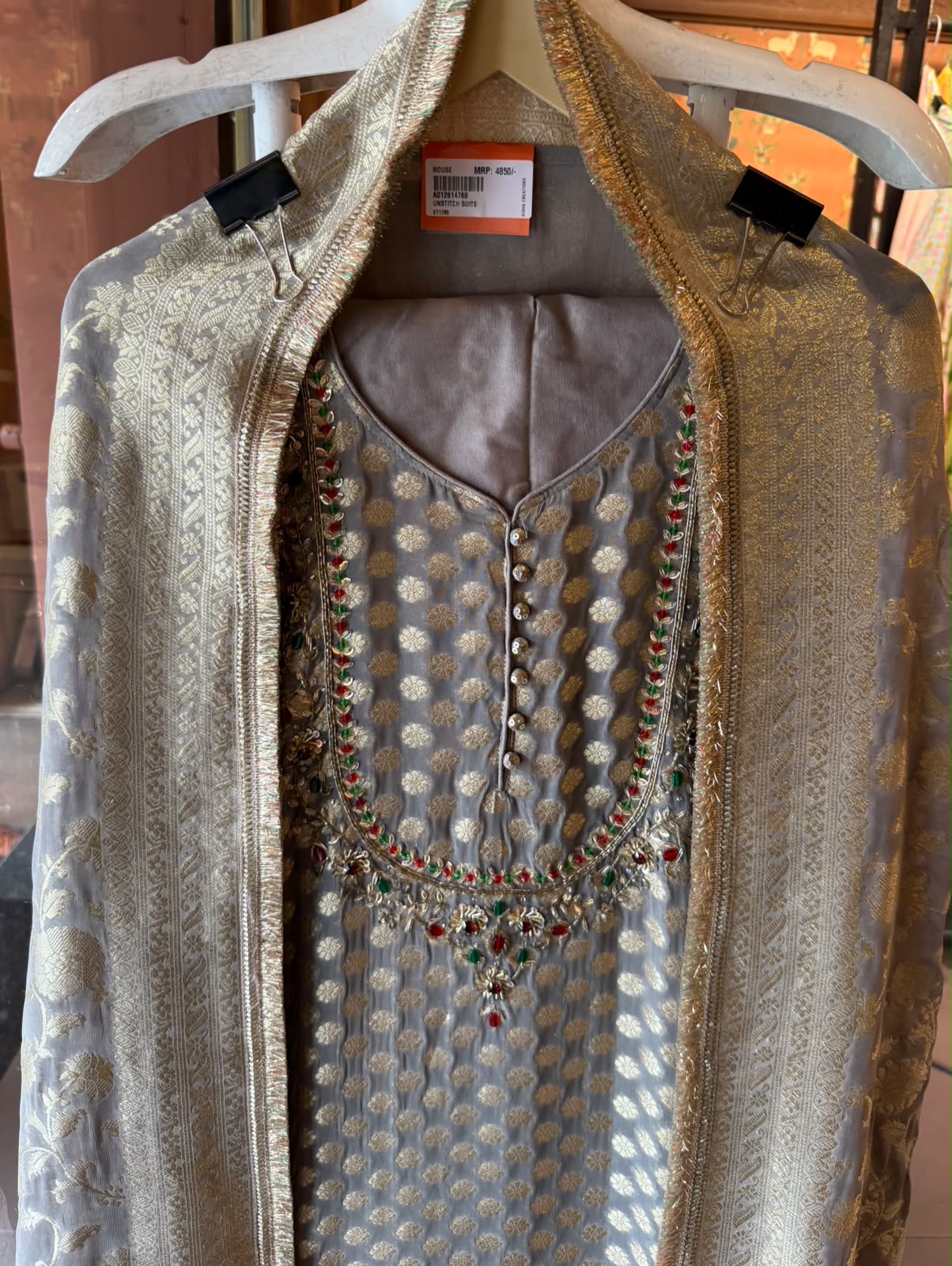 Banarasi Georgette Jacquard Suit Set