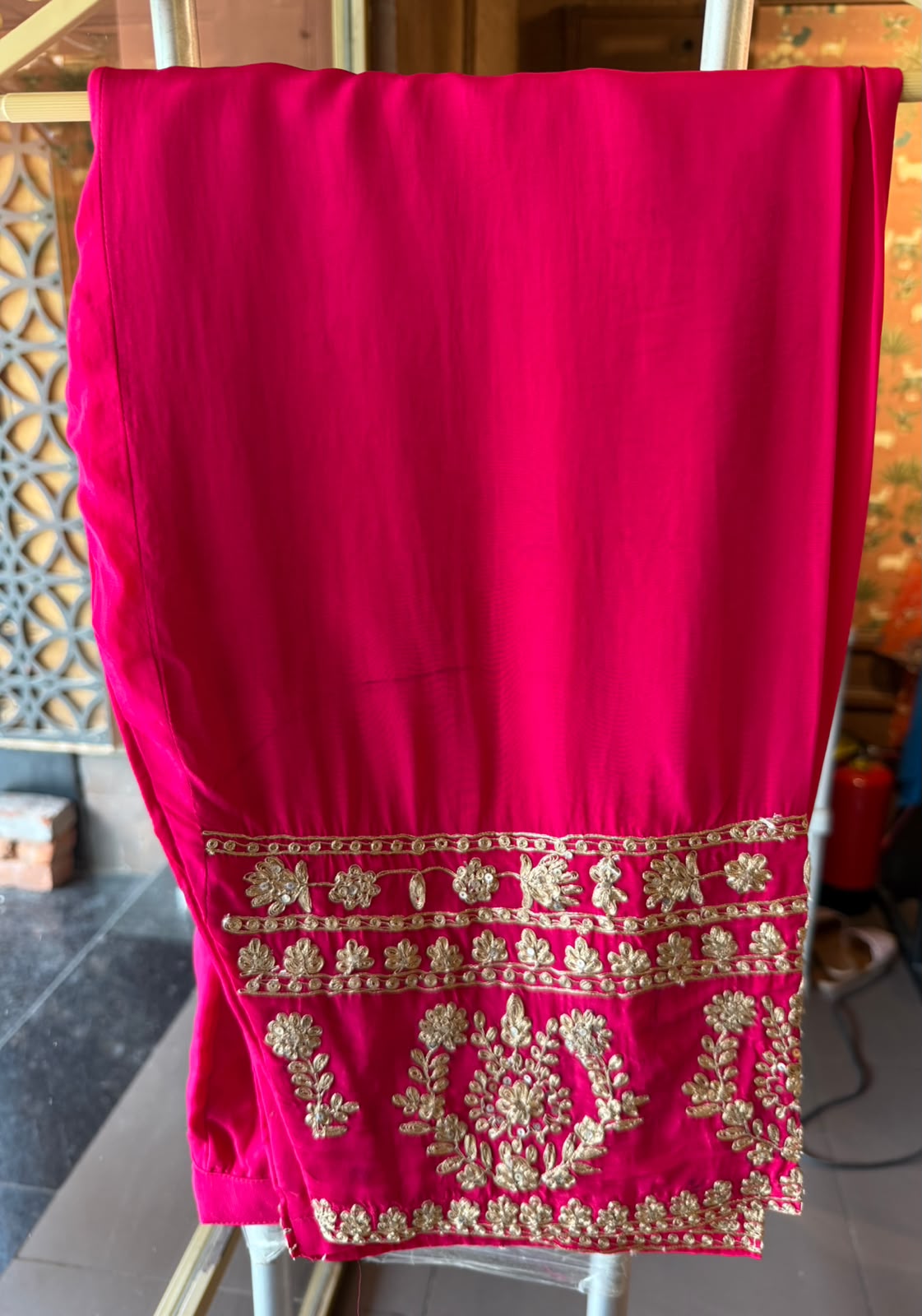 Emerald Green Embroidered Suit