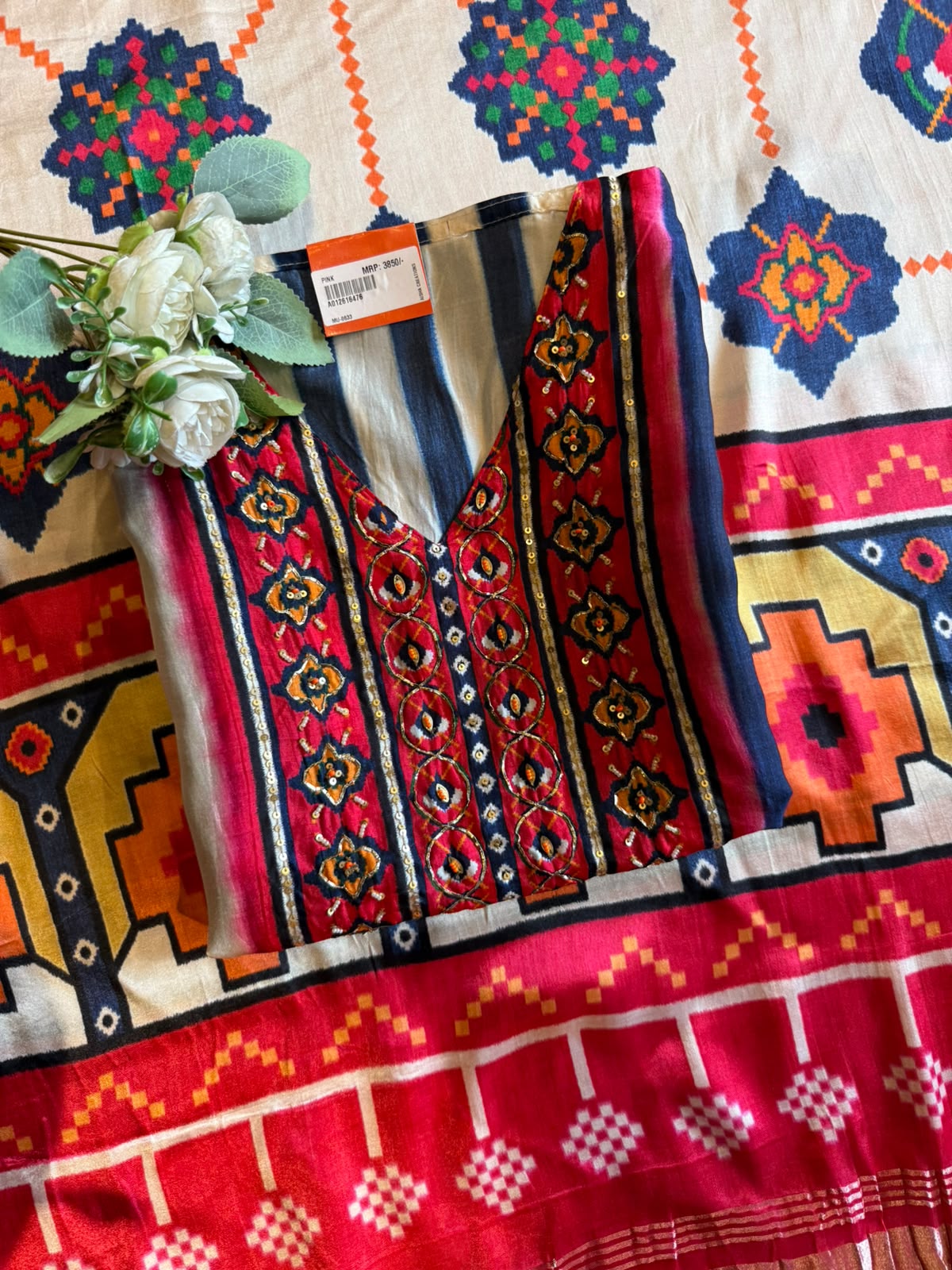 Vibrant Ethnic Printed Suit Set