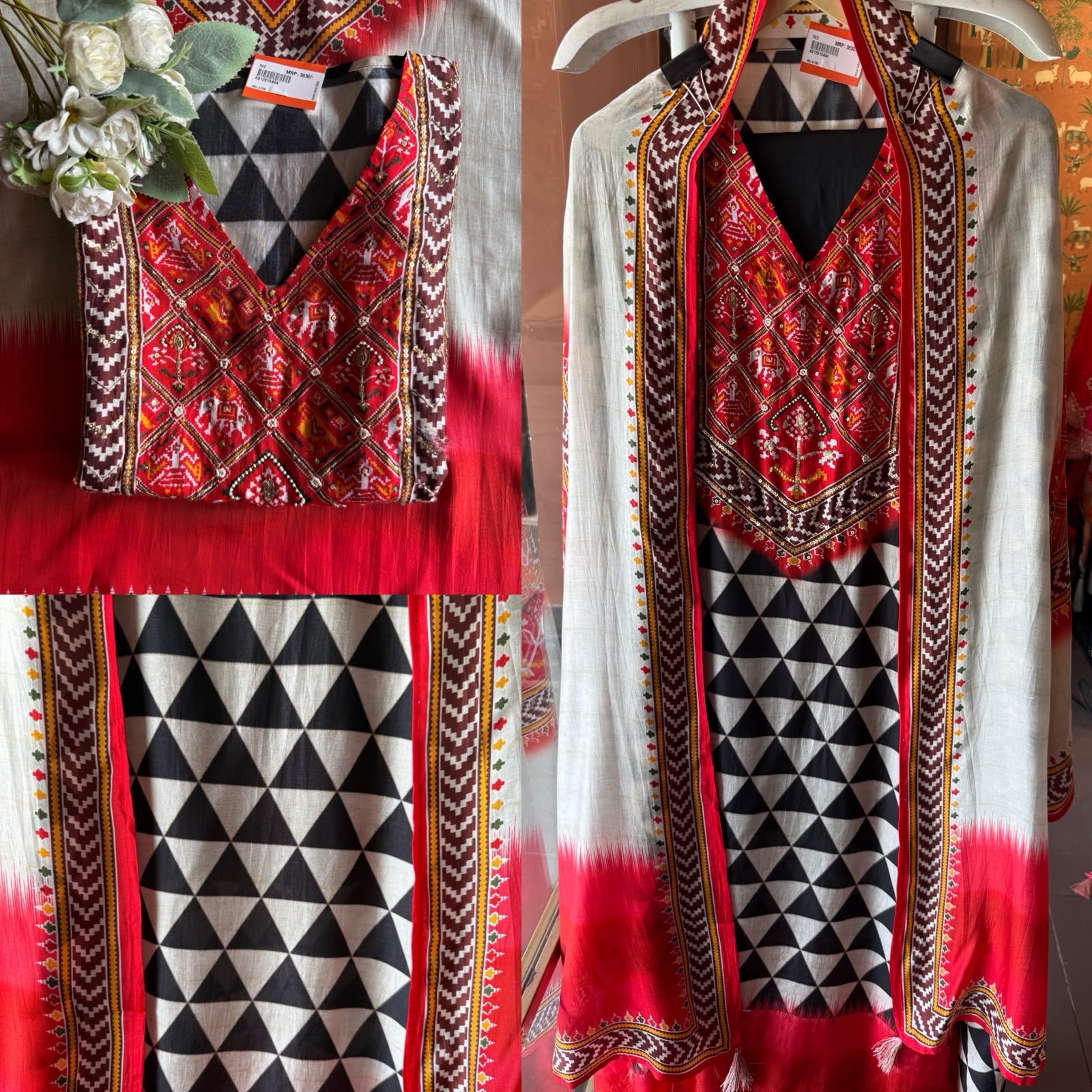 Tribal Heritage Printed Suit Set