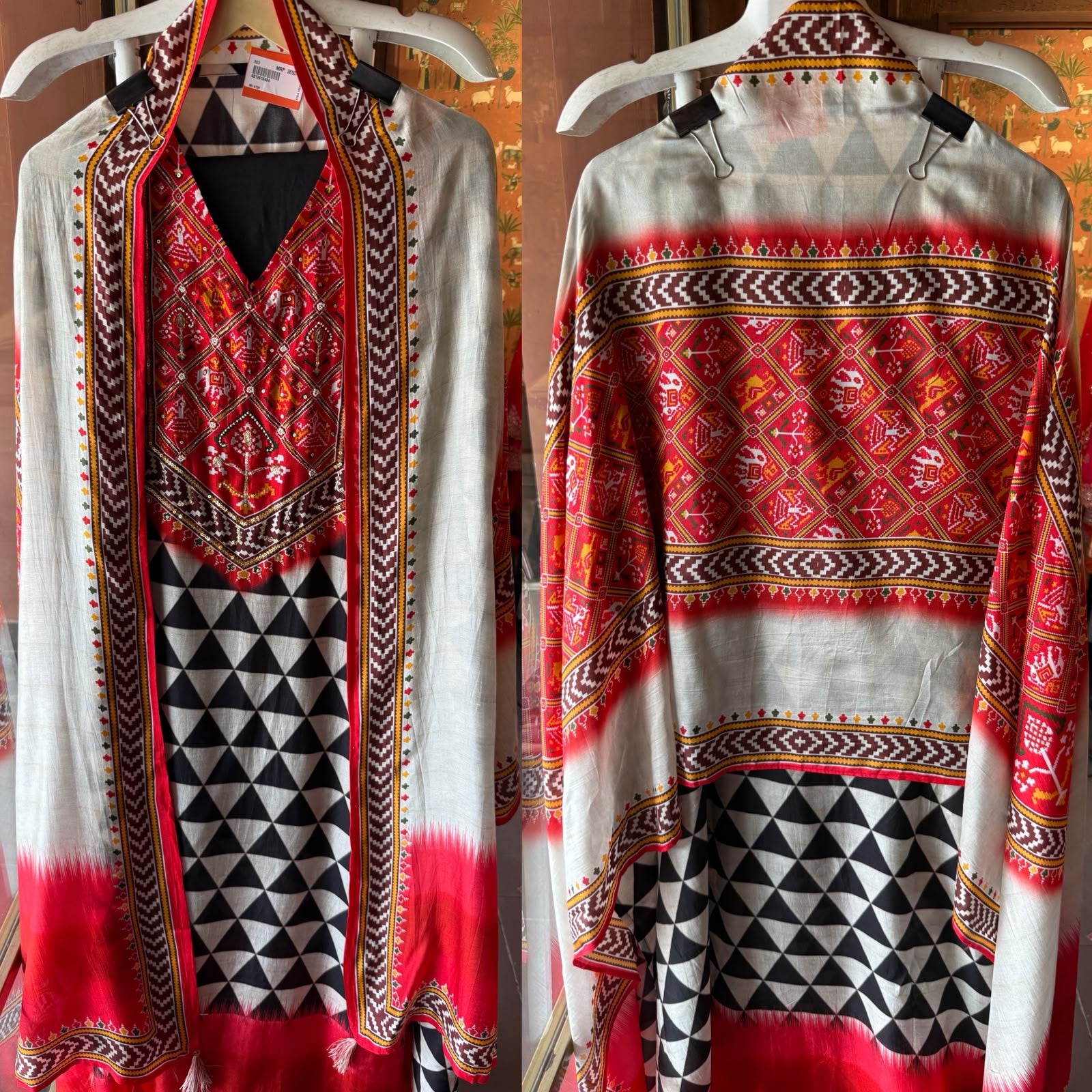Tribal Heritage Printed Suit Set