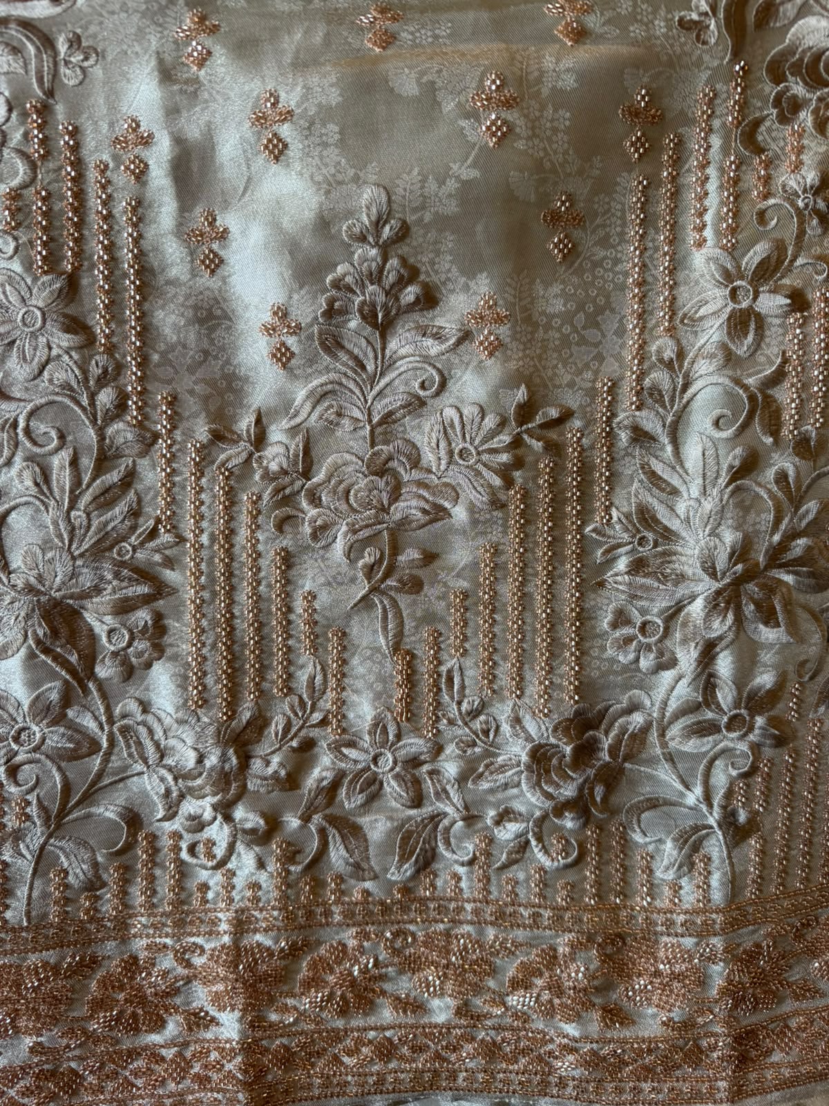 Bead Embroidered Suit Set