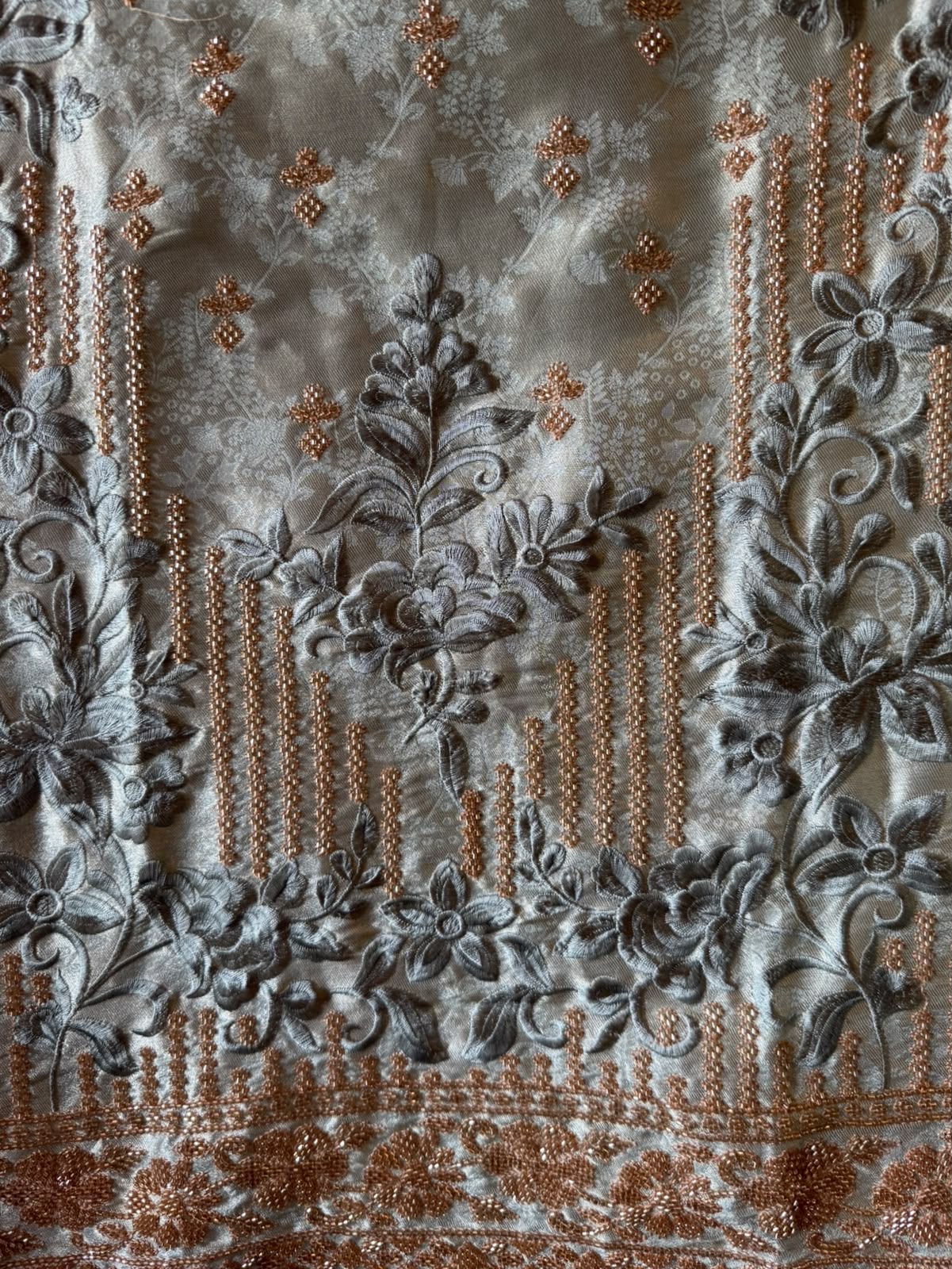 Bead Embroidered Suit Set
