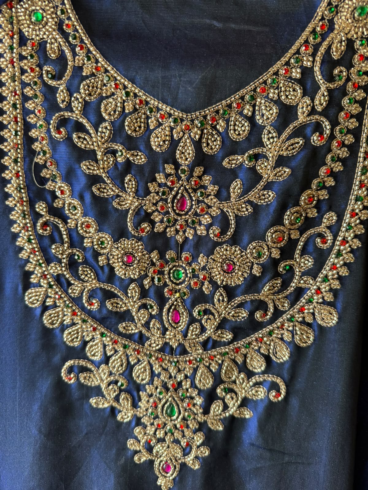 Luxurious Chanderi tissue unstitched suit