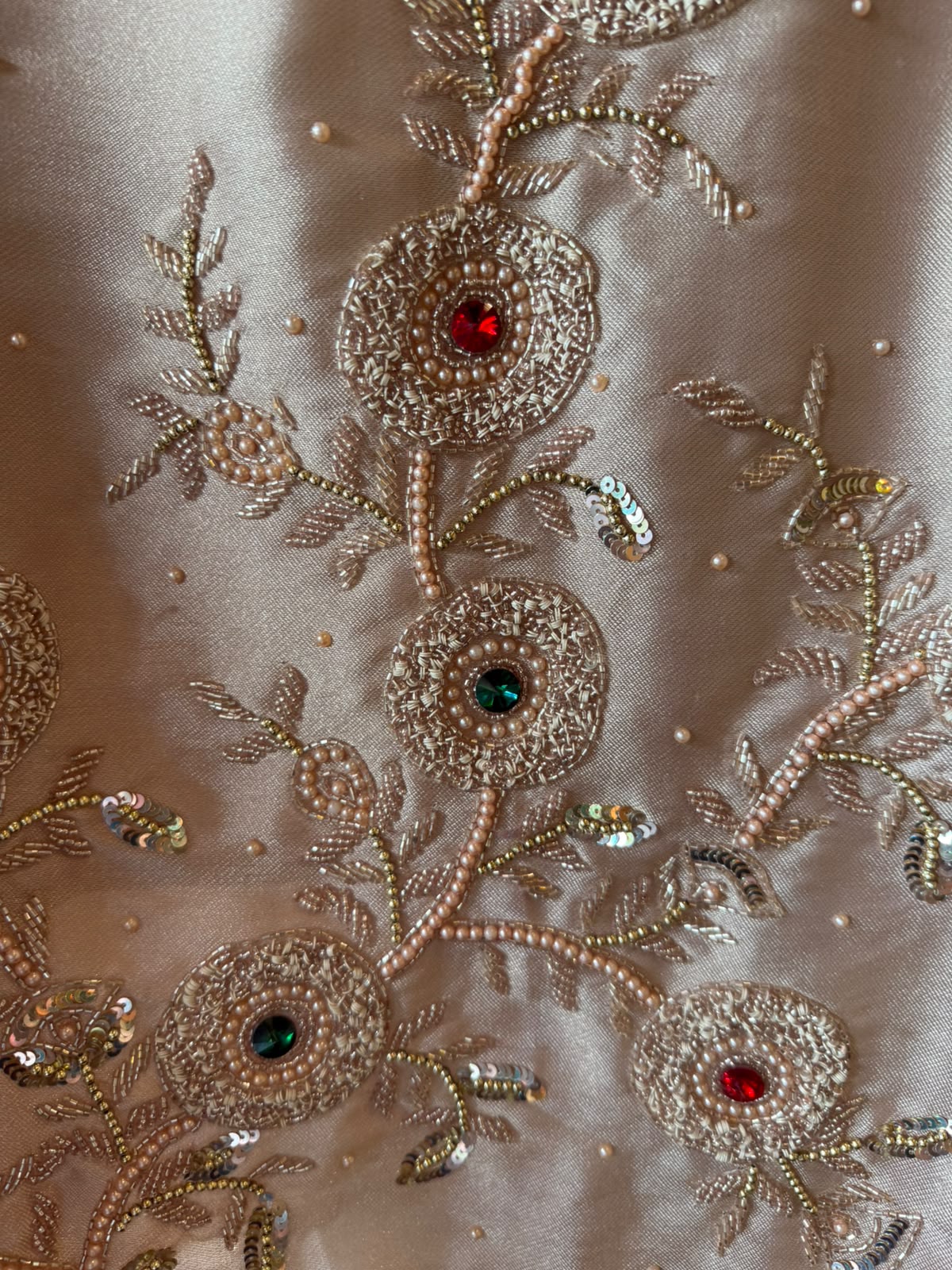Hand-Embroidered Unstitched Suit set