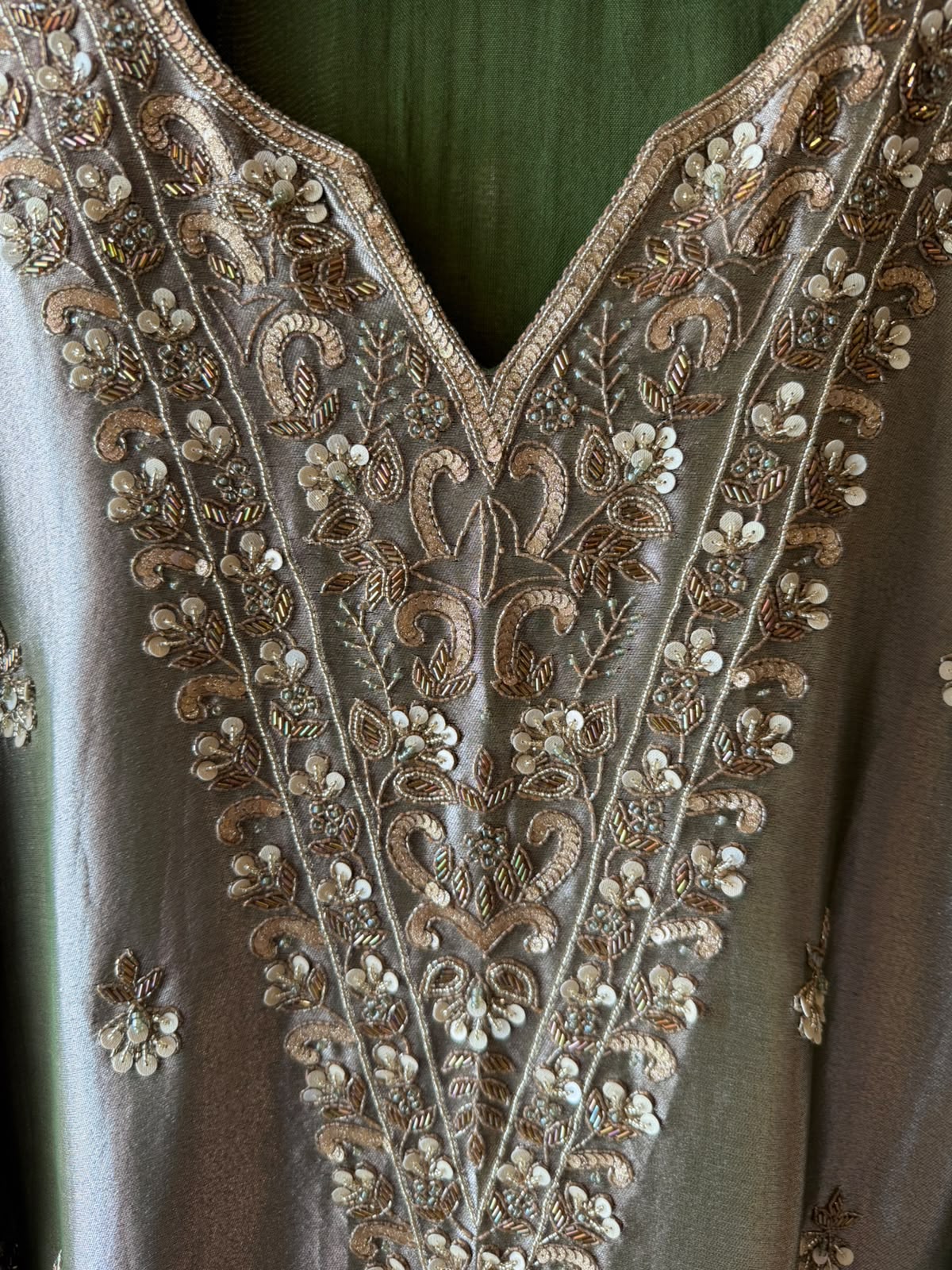 Luxury Shimmer giraffe Tissue long dress