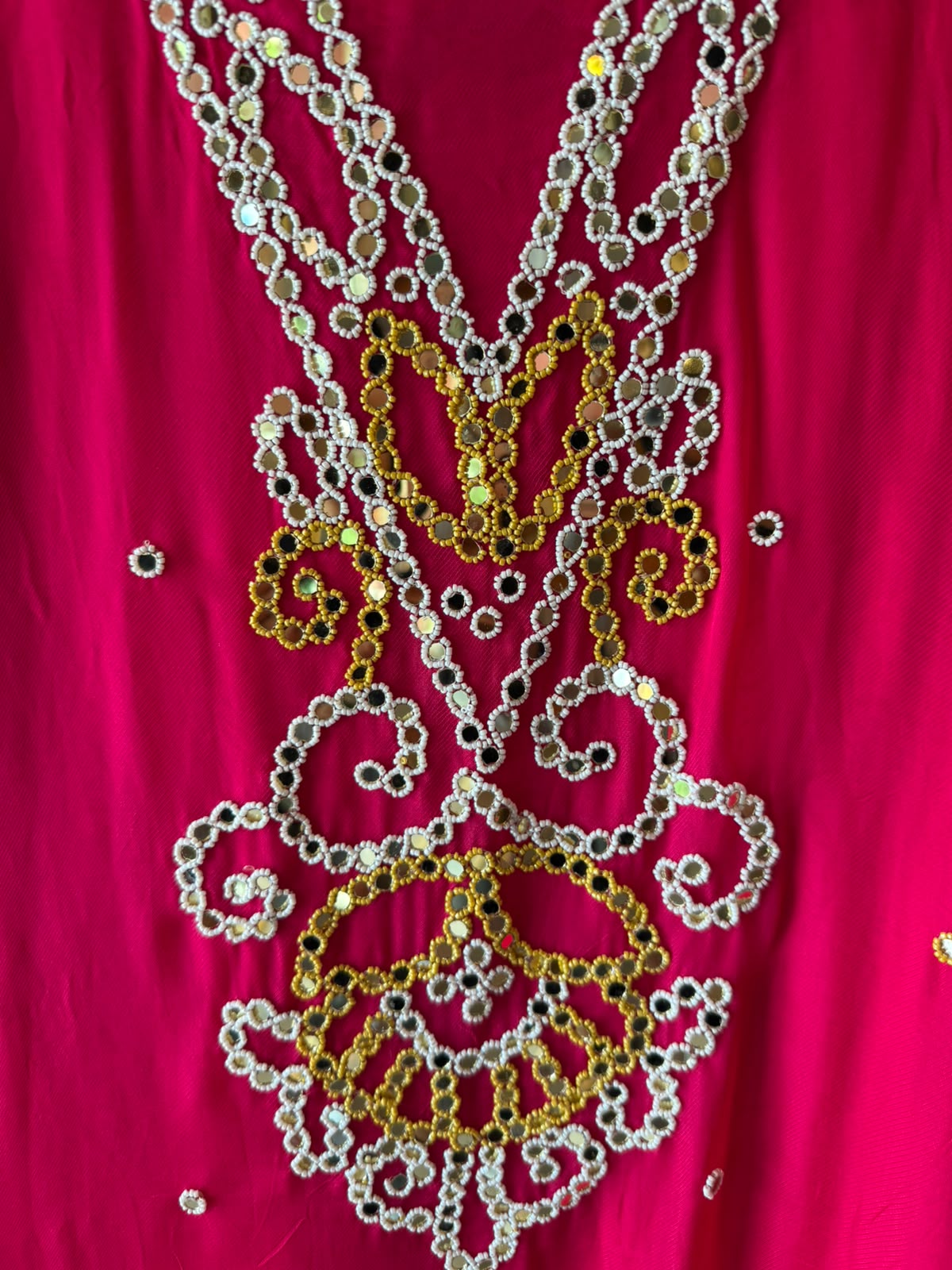 Bandhani  Suit Set On Pure organza Twill