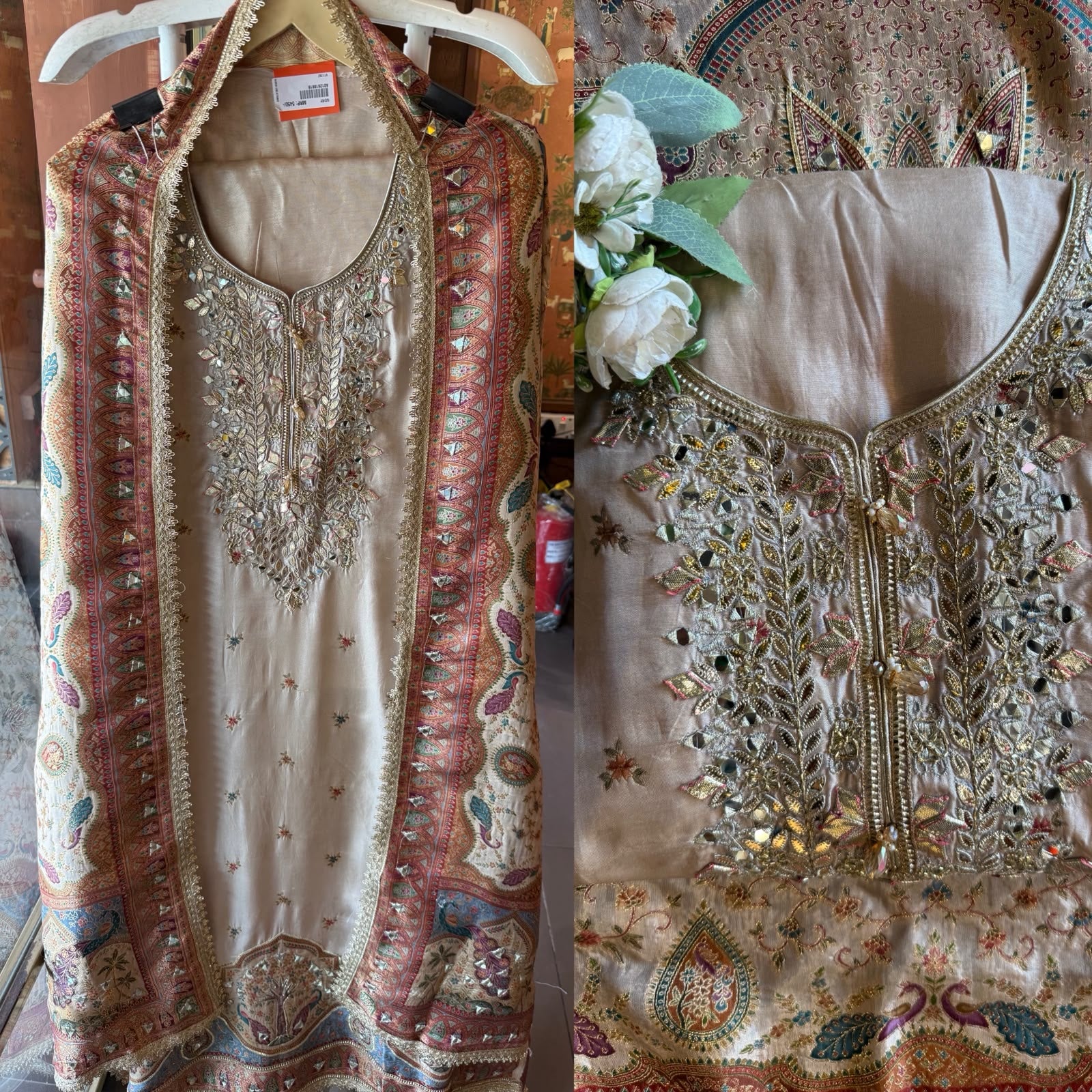 Premium Silk Designer Suit Set